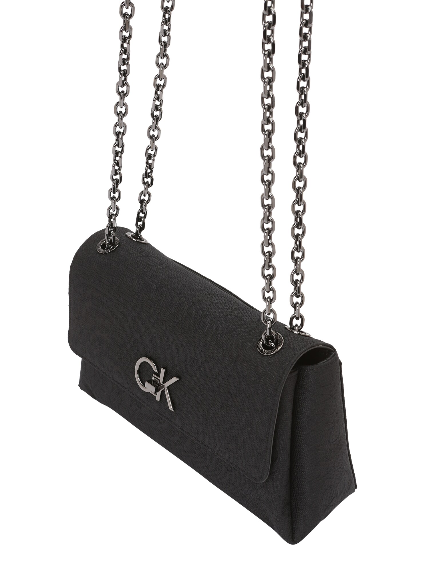 Calvin Klein Válltáskák  fekete / ezüst