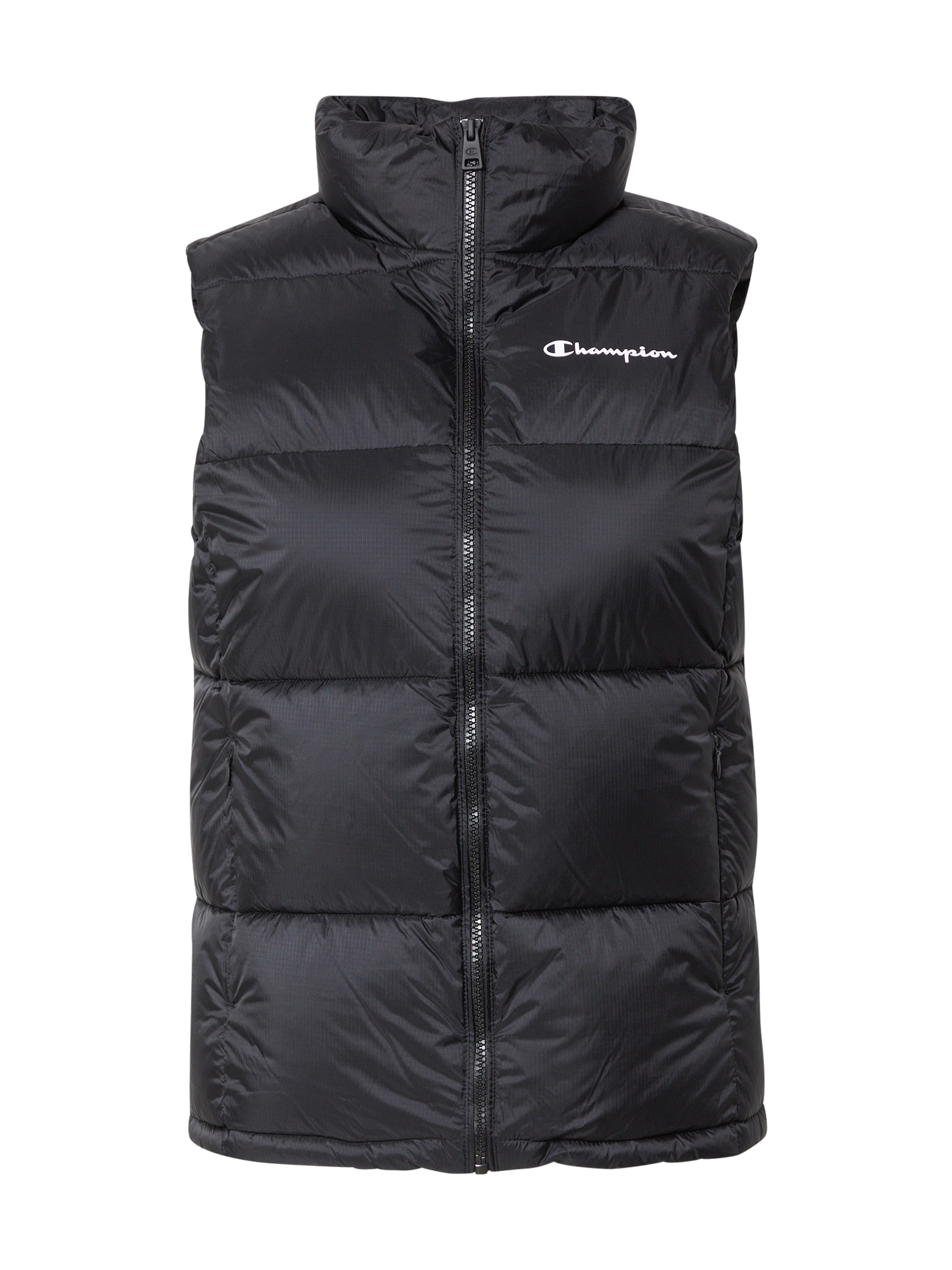 Champion Authentic Athletic Apparel Mellény  fekete / fehér