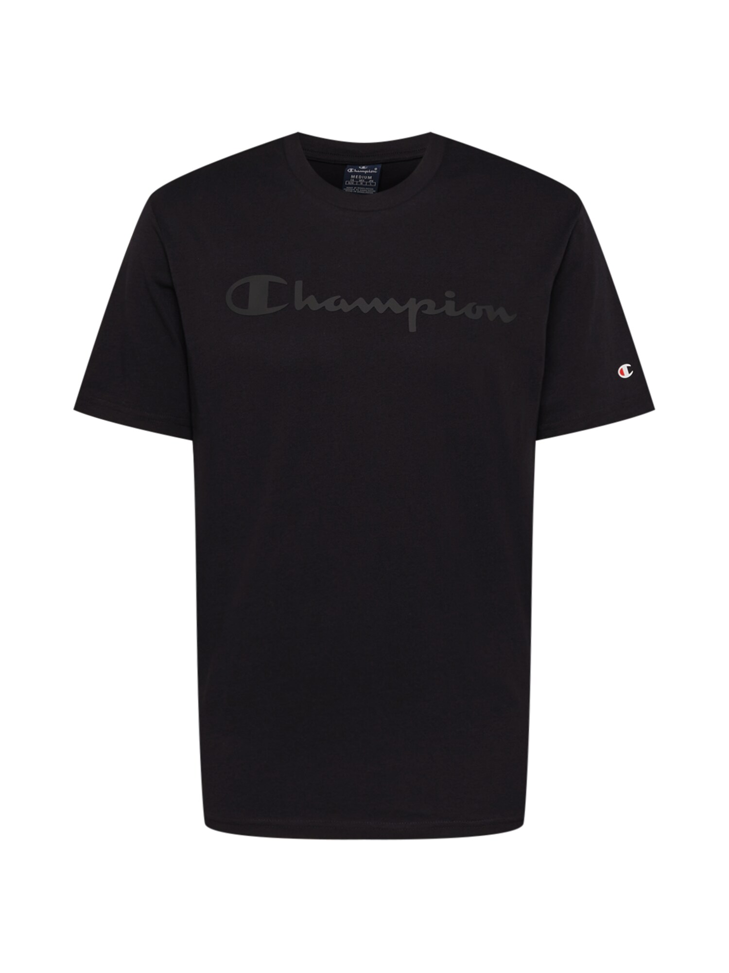 Champion Authentic Athletic Apparel Póló  fekete / fehér / piros