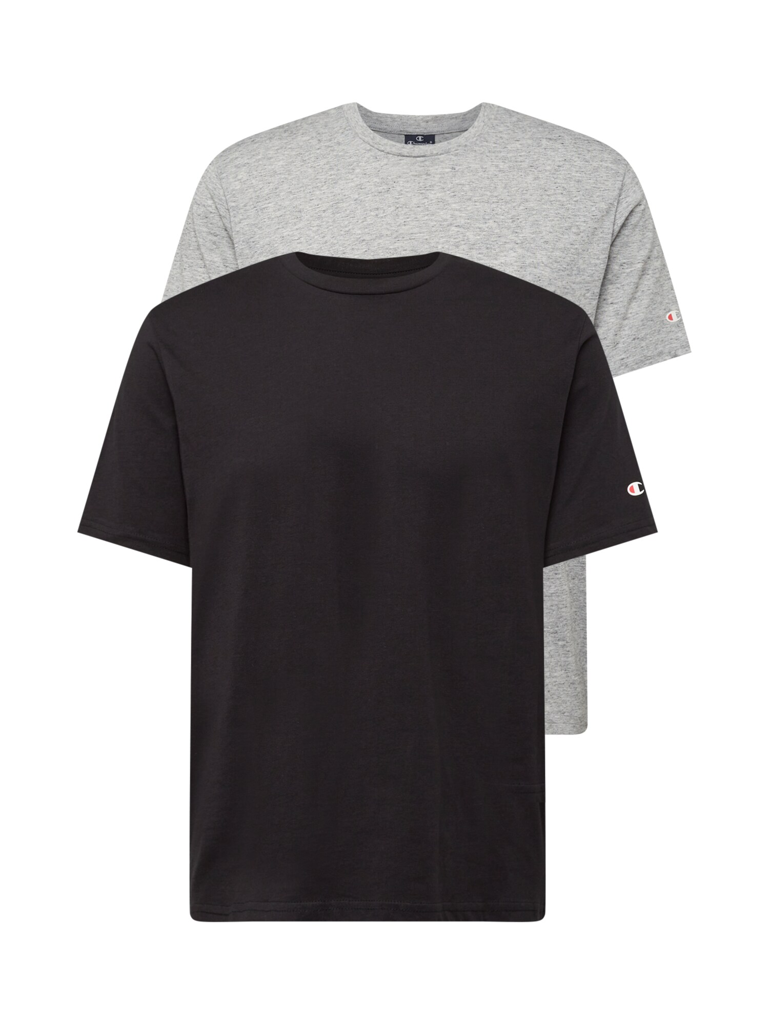 Champion Authentic Athletic Apparel Póló  szürke melír / fekete
