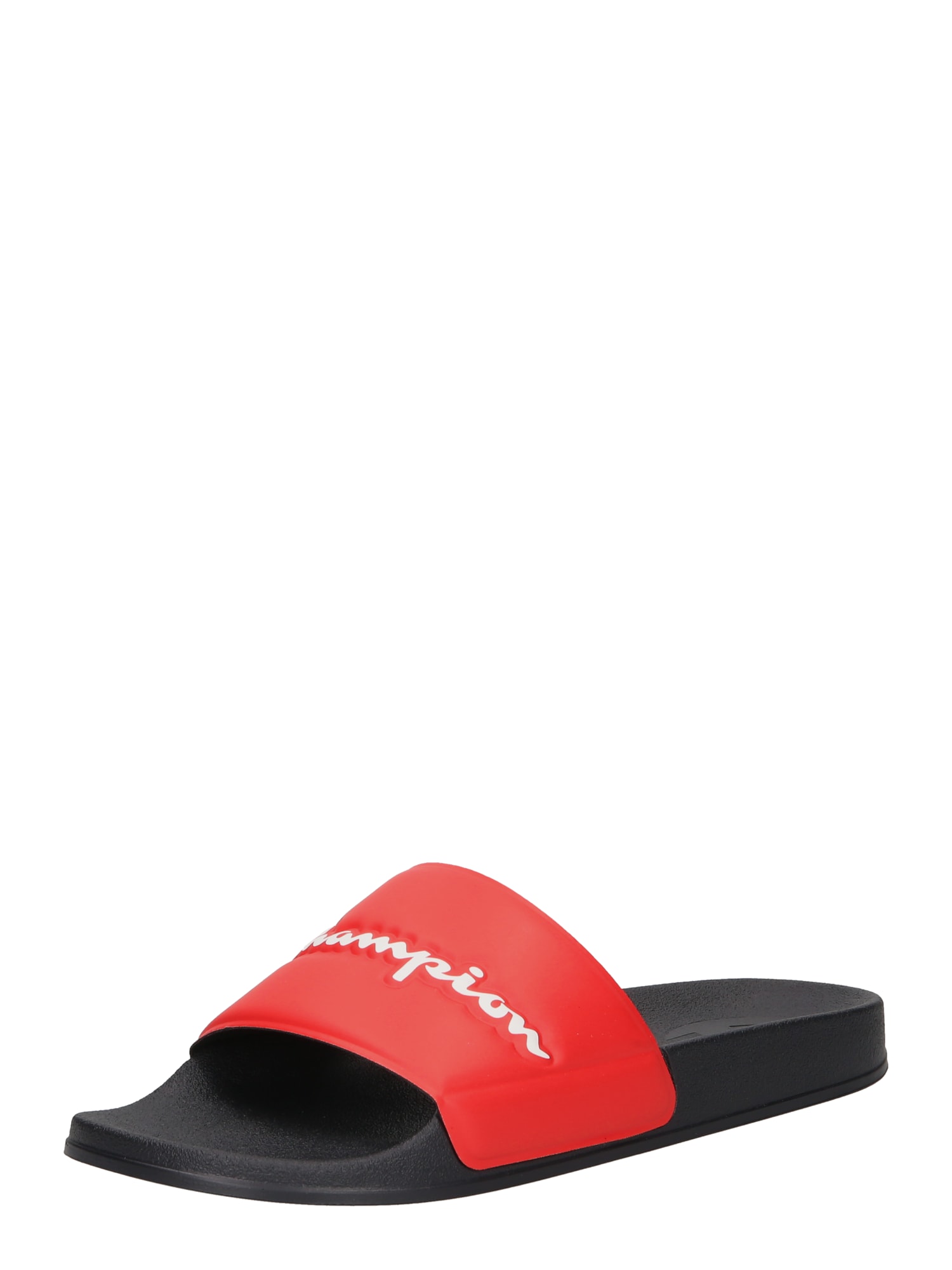 Champion Authentic Athletic Apparel Strandcipő 'VARSITY'  piros / fehér