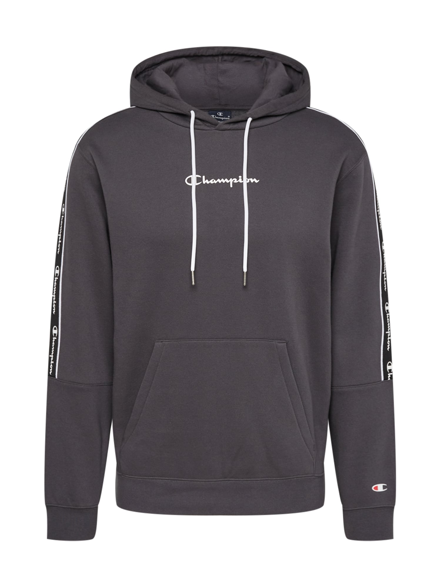 Champion Authentic Athletic Apparel Tréning póló  sötétszürke / fehér / fekete