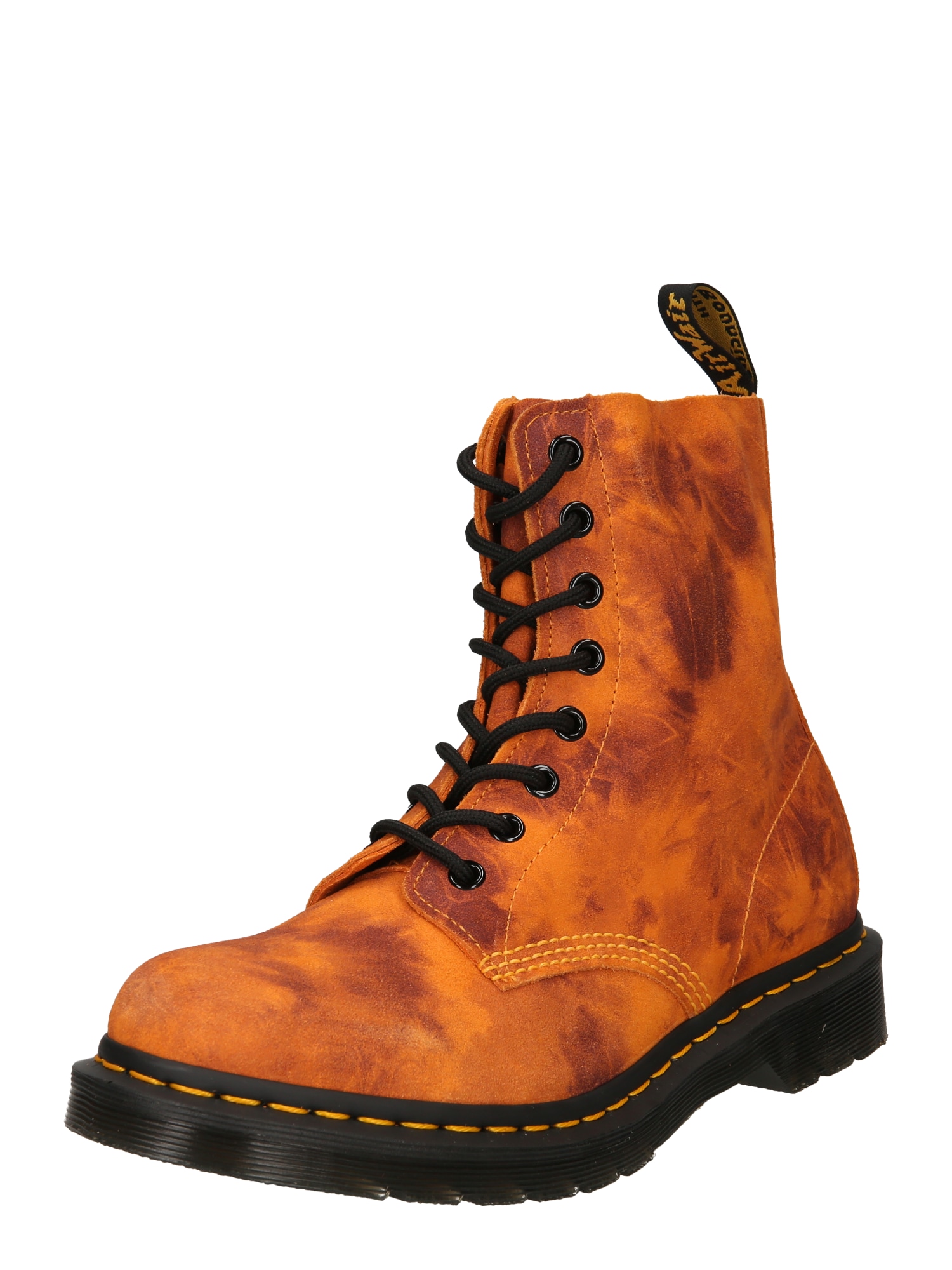 Dr. Martens Fűzős rövid szárú csizmák 'Pascal'  narancs / barna / fekete