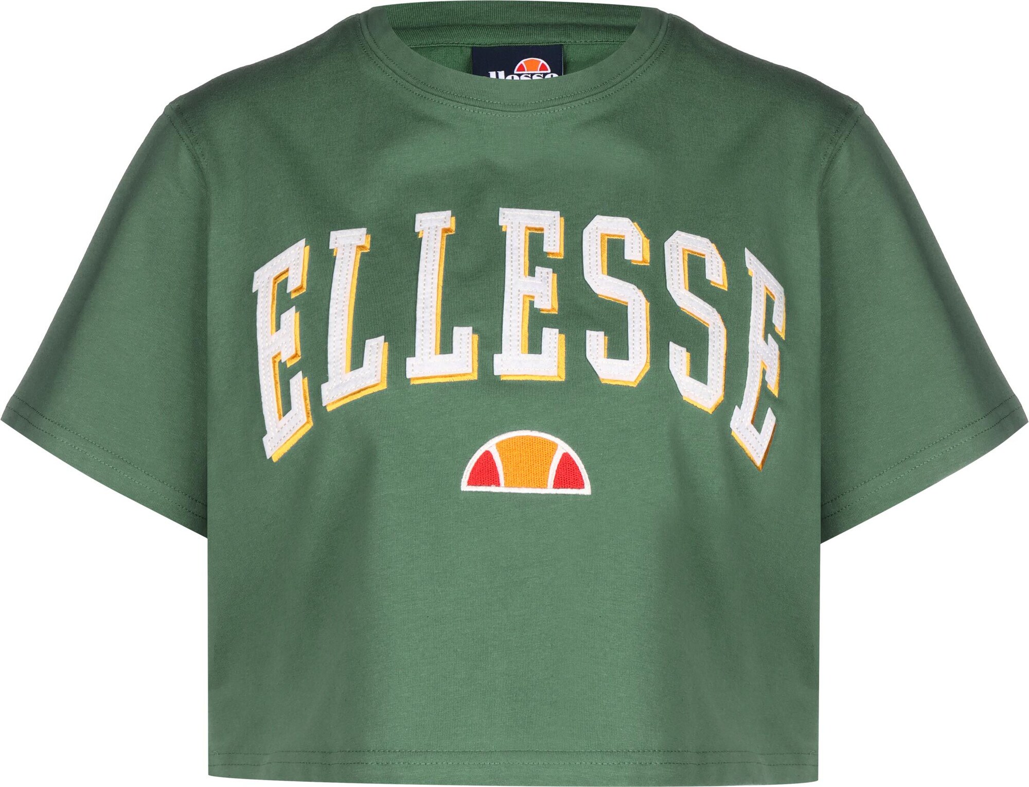 ELLESSE Póló  smaragd / piszkosfehér / homár / sötétvörös