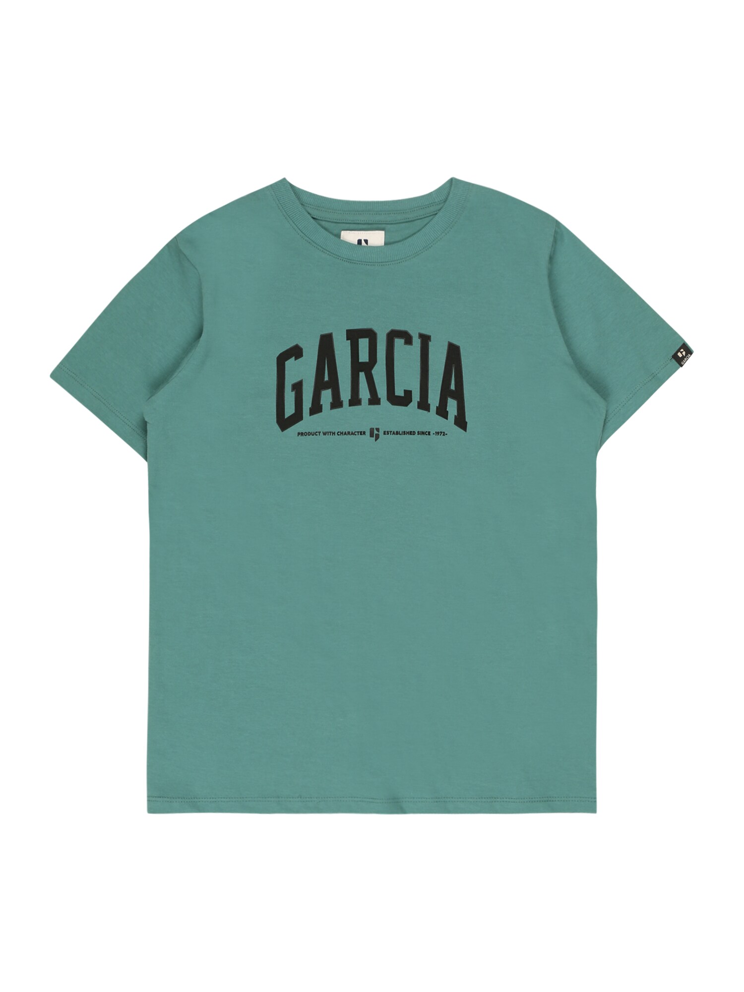 GARCIA Póló  jáde / fekete