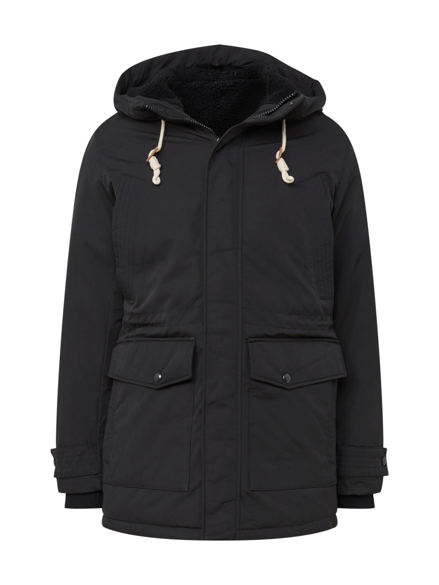 JACK & JONES Téli parka 'MASH'  fekete
