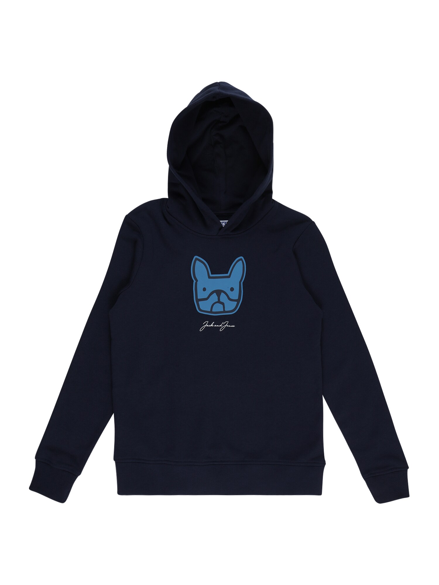 Jack & Jones Junior Tréning póló 'Comrade'  kék / fehér / tengerészkék