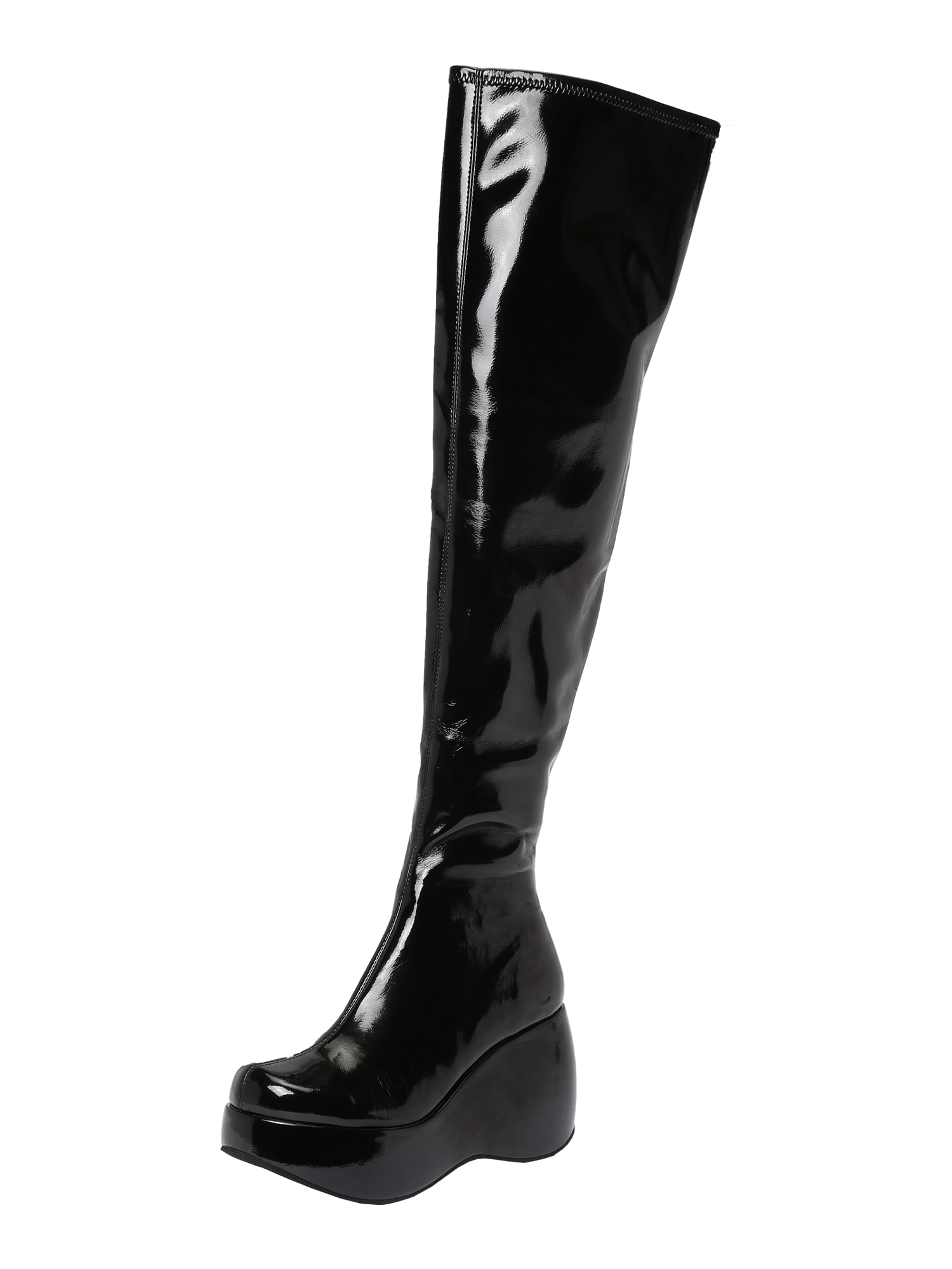 Jeffrey Campbell Térd feletti csizmák 'ALITA'  fekete
