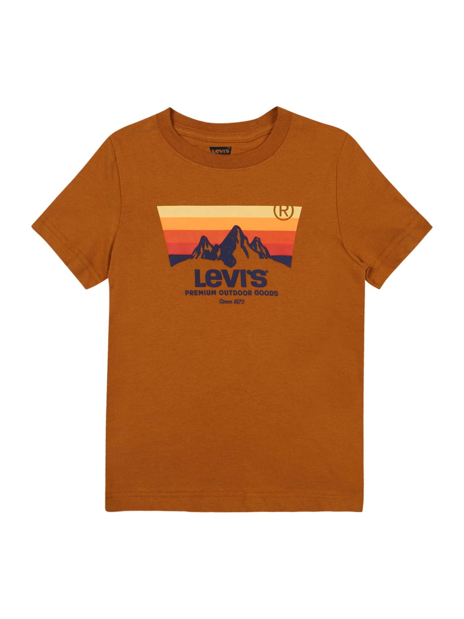 LEVI'S Póló  konyak / narancs / tengerészkék / pasztellsárga