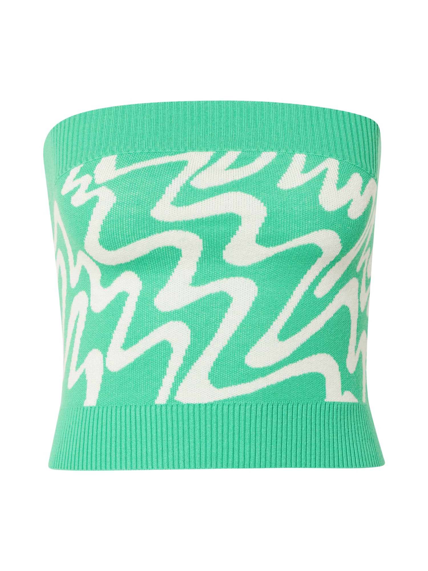 Monki Stick felső 'Lola'  jáde / fehér
