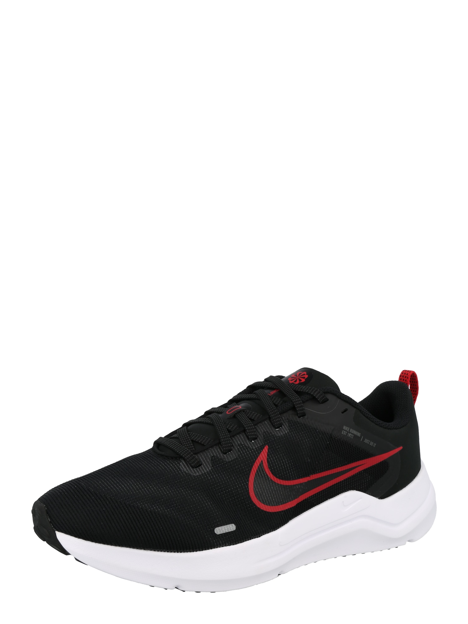 NIKE Sportcipő 'DOWNSHIFTER 12'  fekete / piros