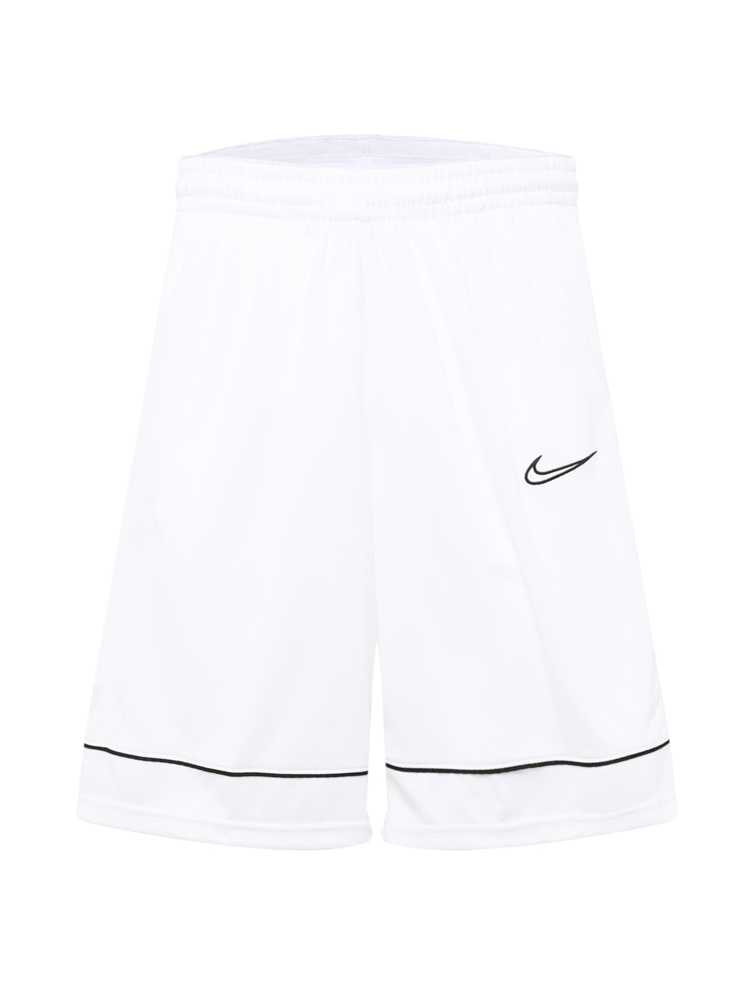 NIKE Sportnadrágok  piszkosfehér / fekete