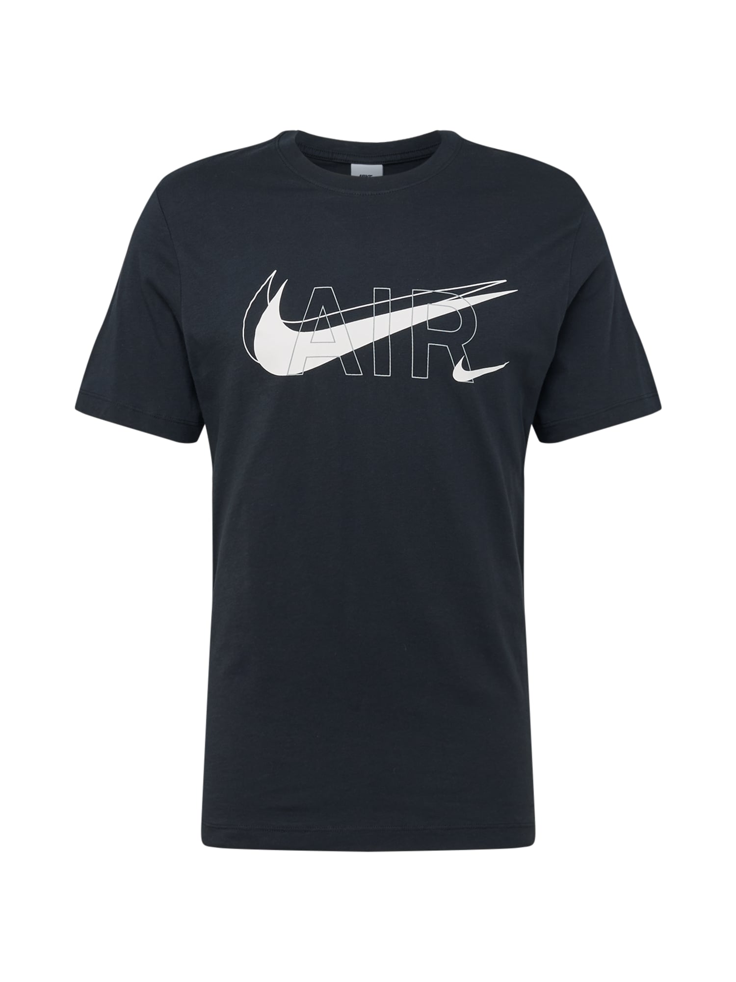 Nike Sportswear Póló  fekete / fehér