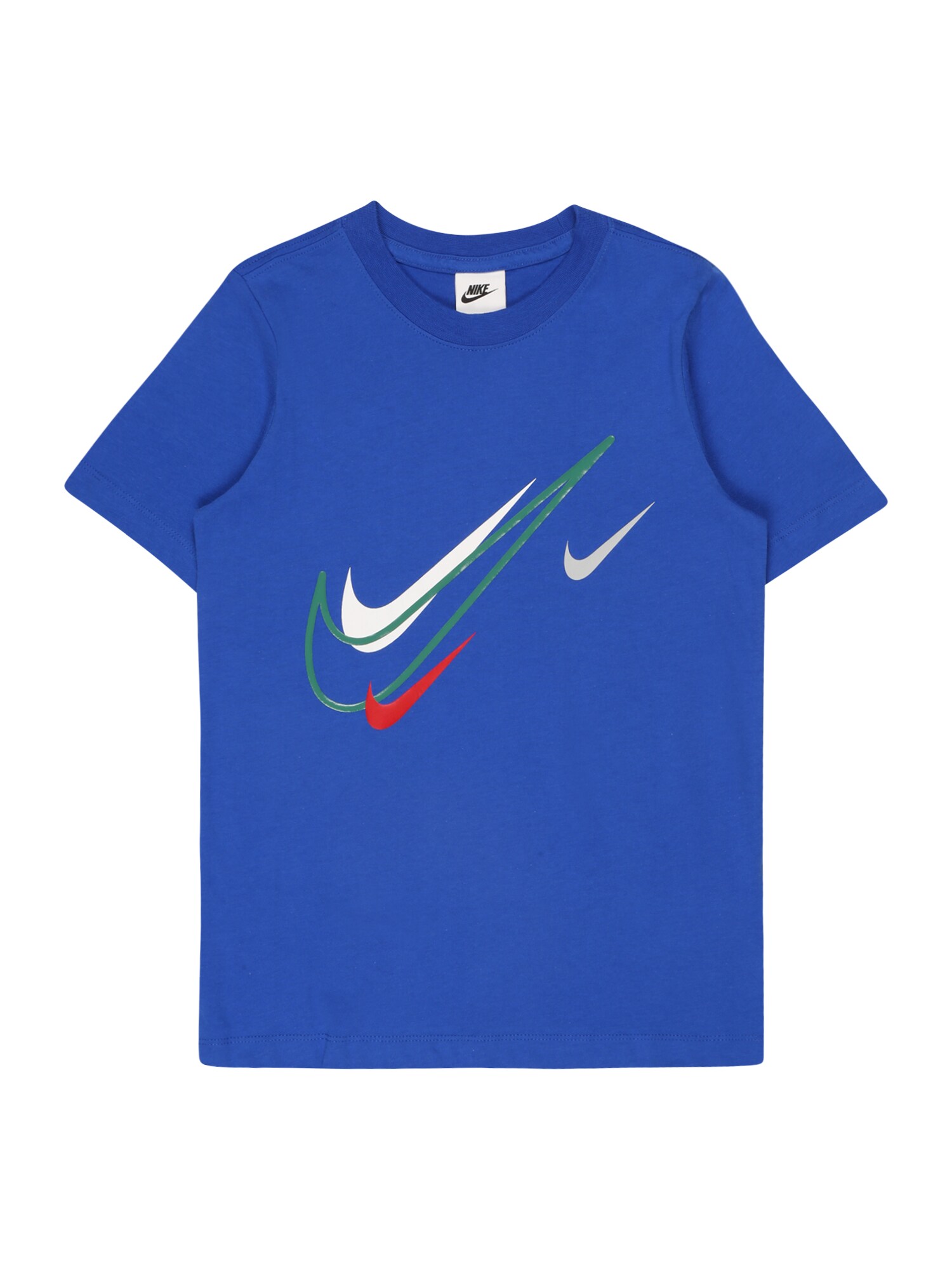 Nike Sportswear Póló  királykék / fehér / zöld / piros