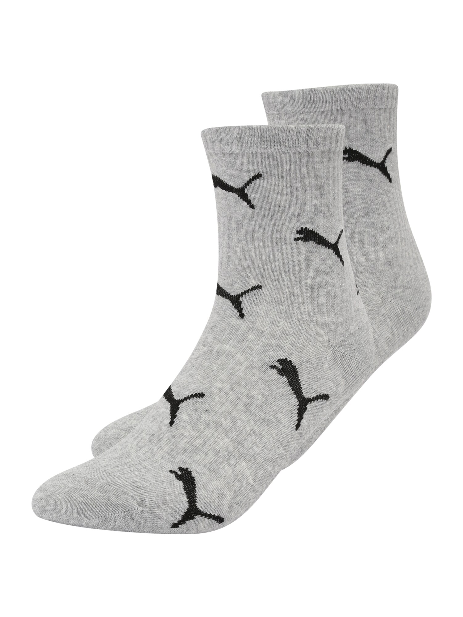 PUMA Zokni  szürke melír / fekete