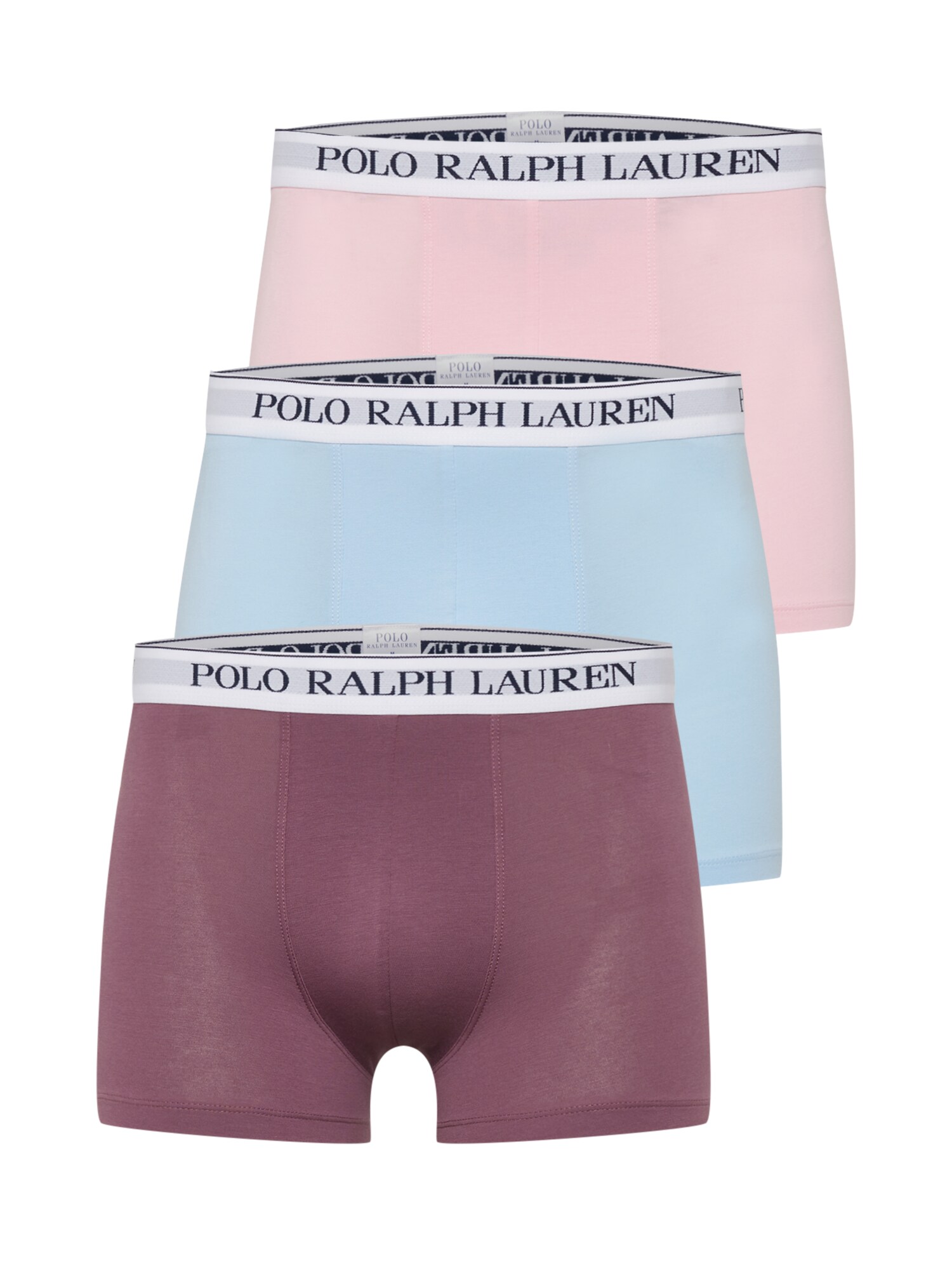 Polo Ralph Lauren Boxeralsók  bogyó / rózsaszín / égkék / fekete