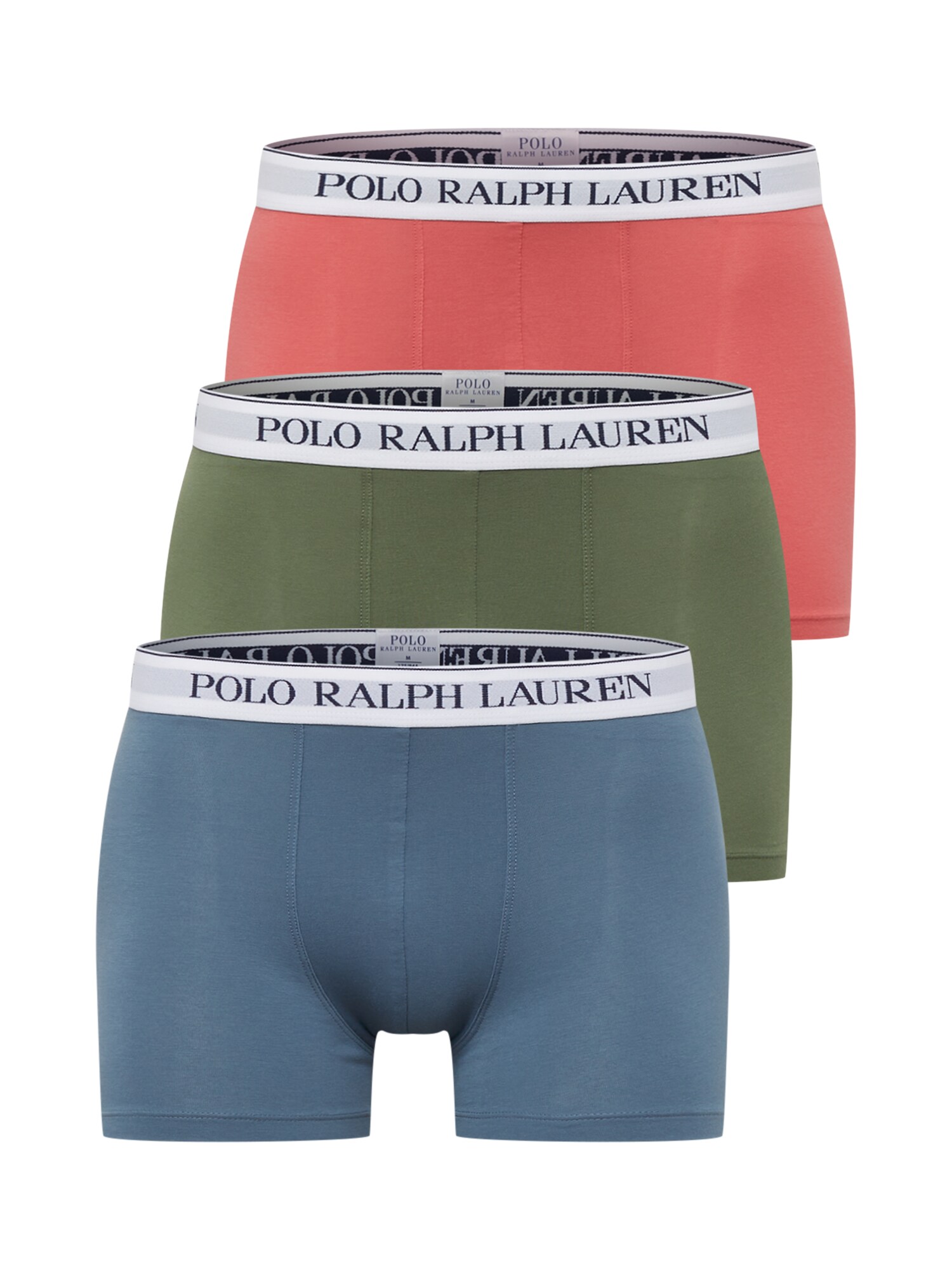 Polo Ralph Lauren Boxeralsók  zöld / füstkék / dinnye / fehér