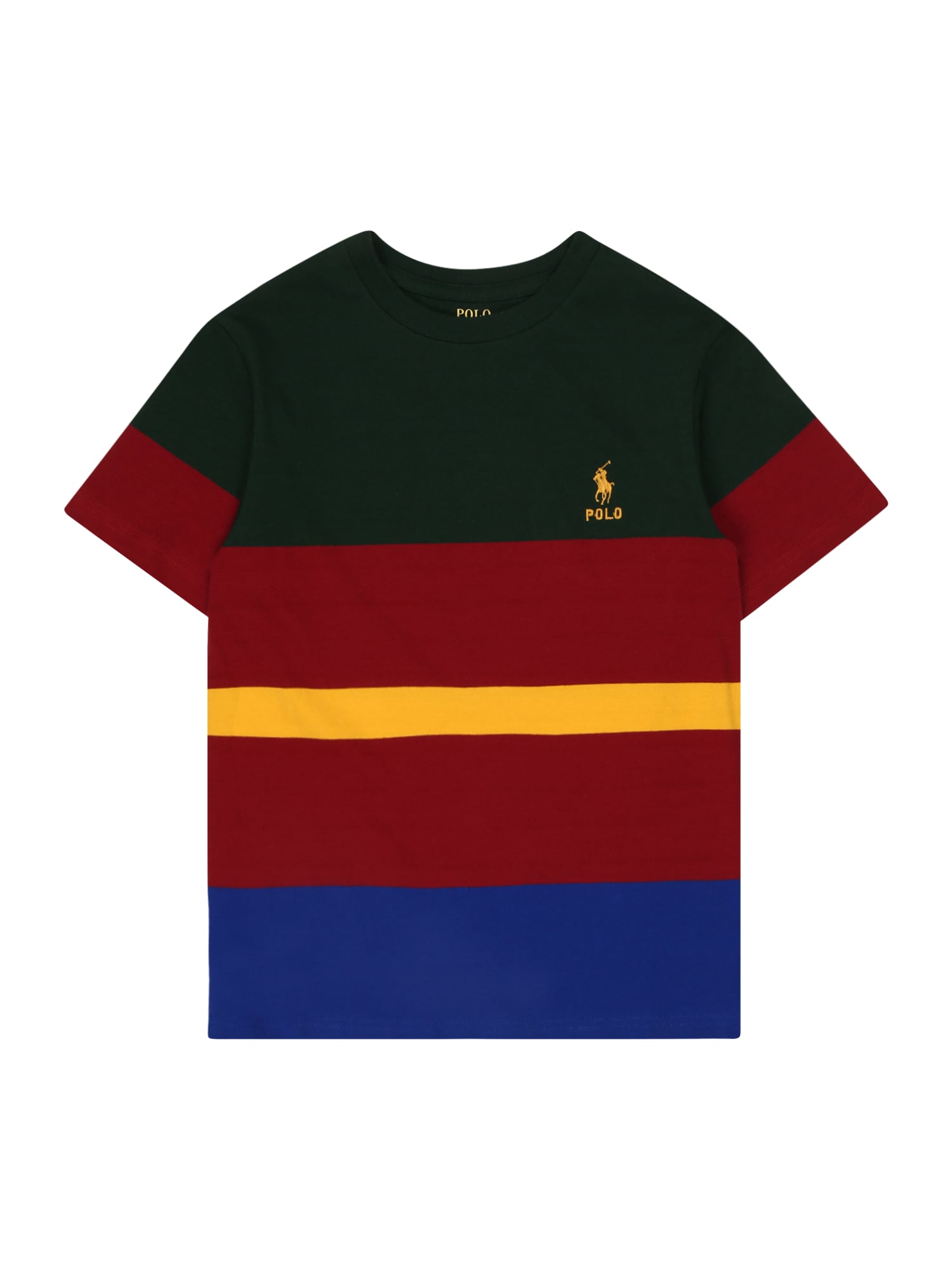 Polo Ralph Lauren Póló  fenyő / vérvörös / sárga / kék