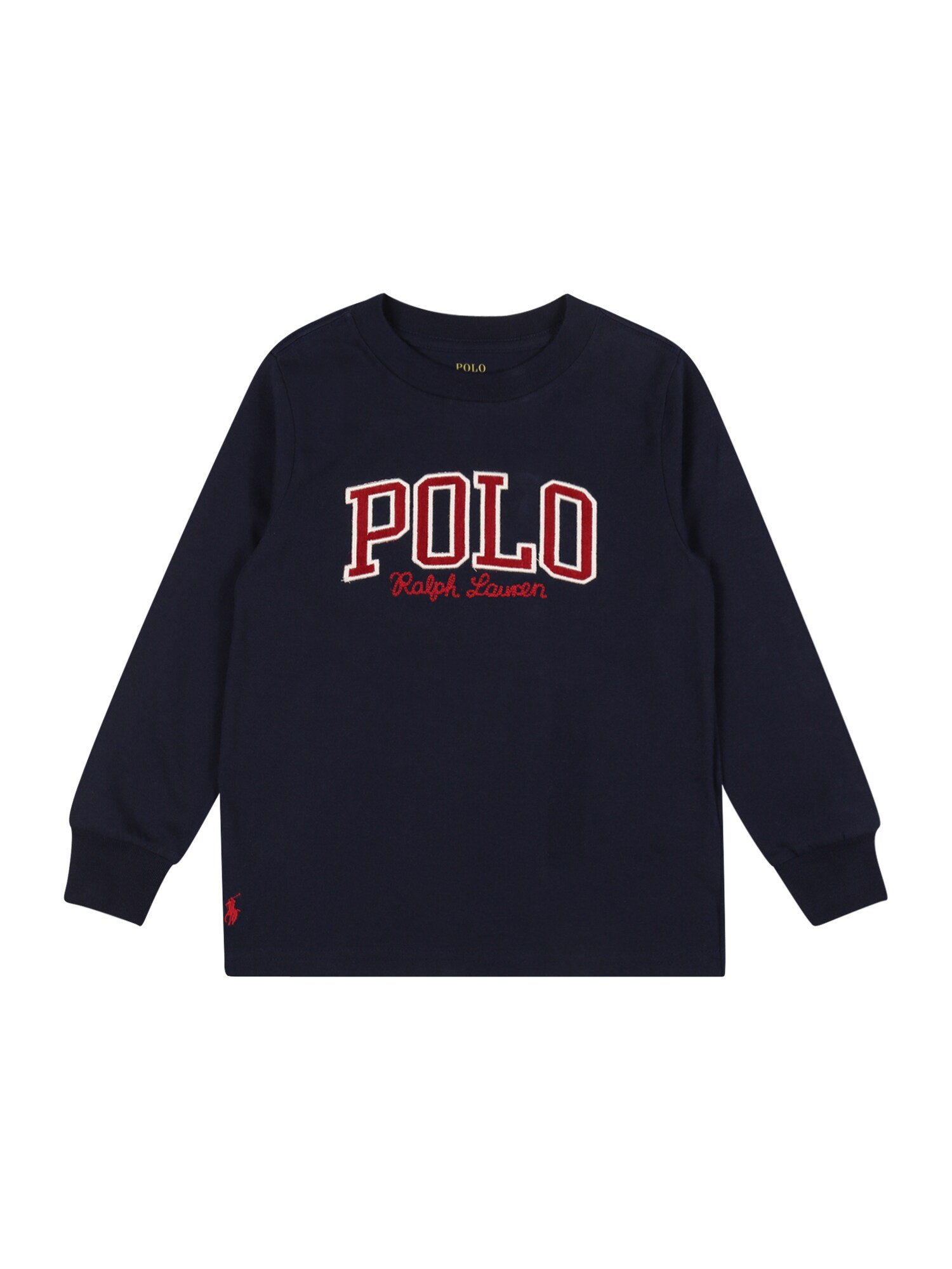 Polo Ralph Lauren Póló  sötétkék / tűzpiros / fehér