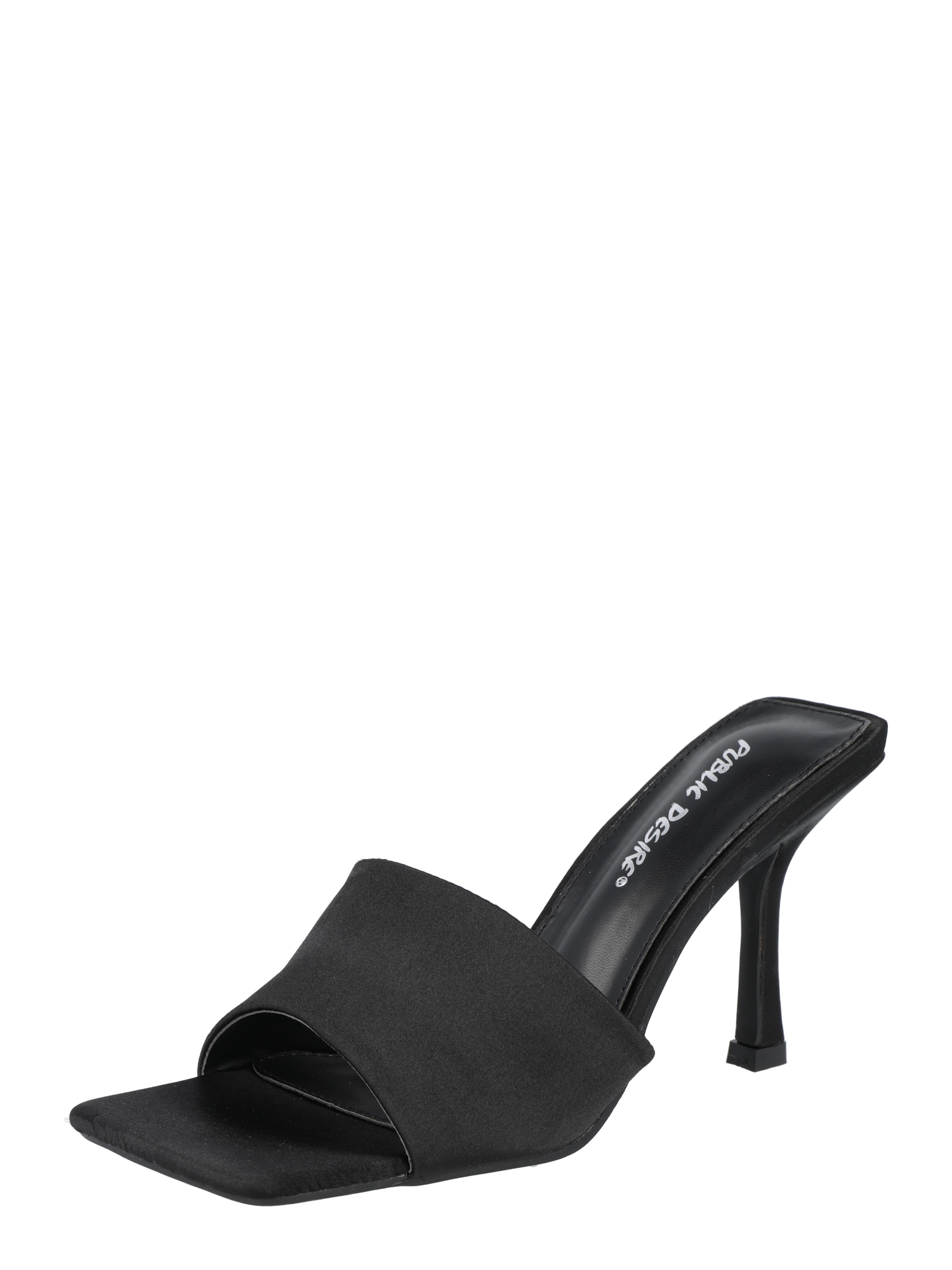 Public Desire Papucs 'EBBA'  fekete
