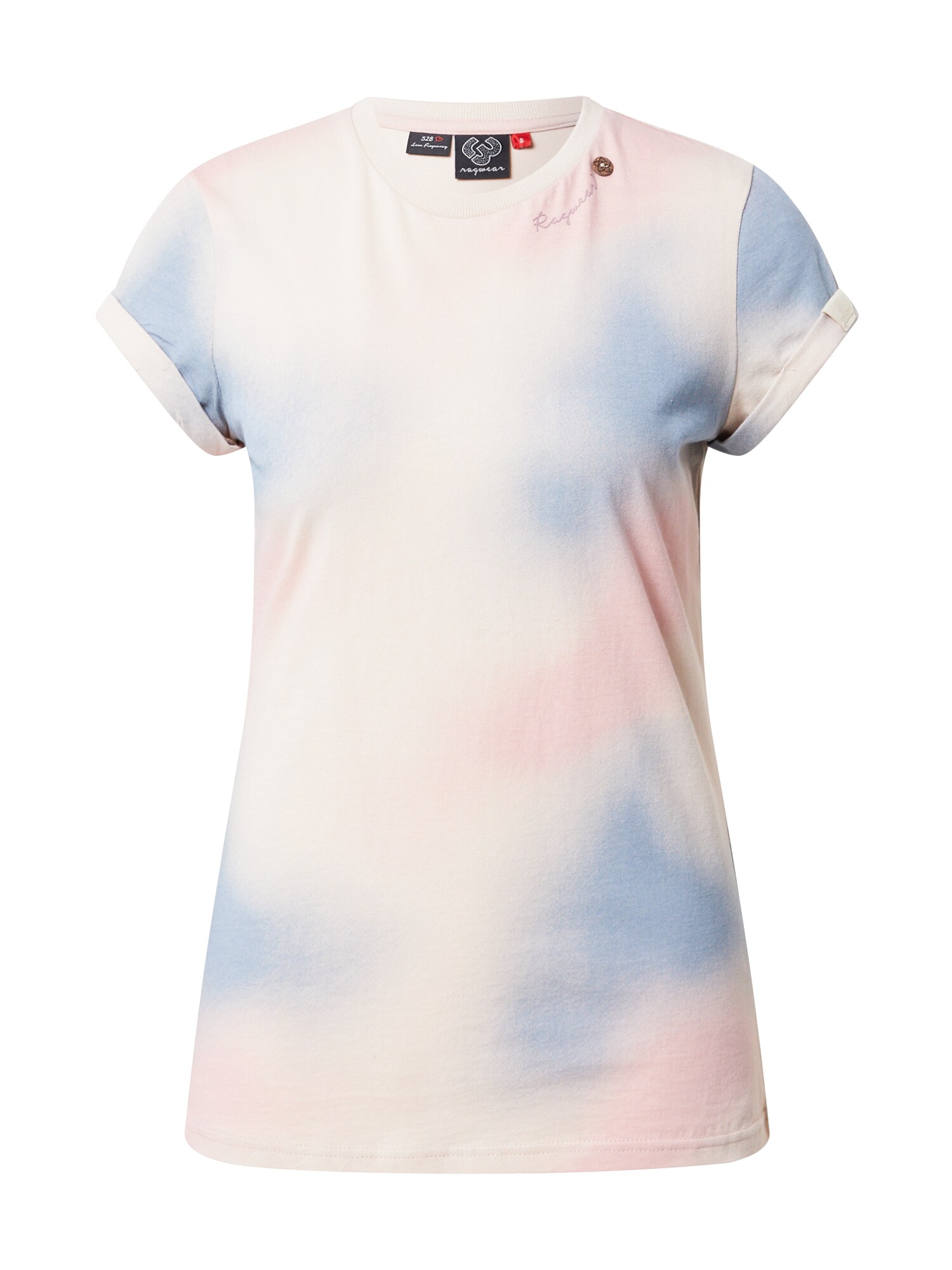Ragwear Póló  fehér / füstkék / rózsaszín