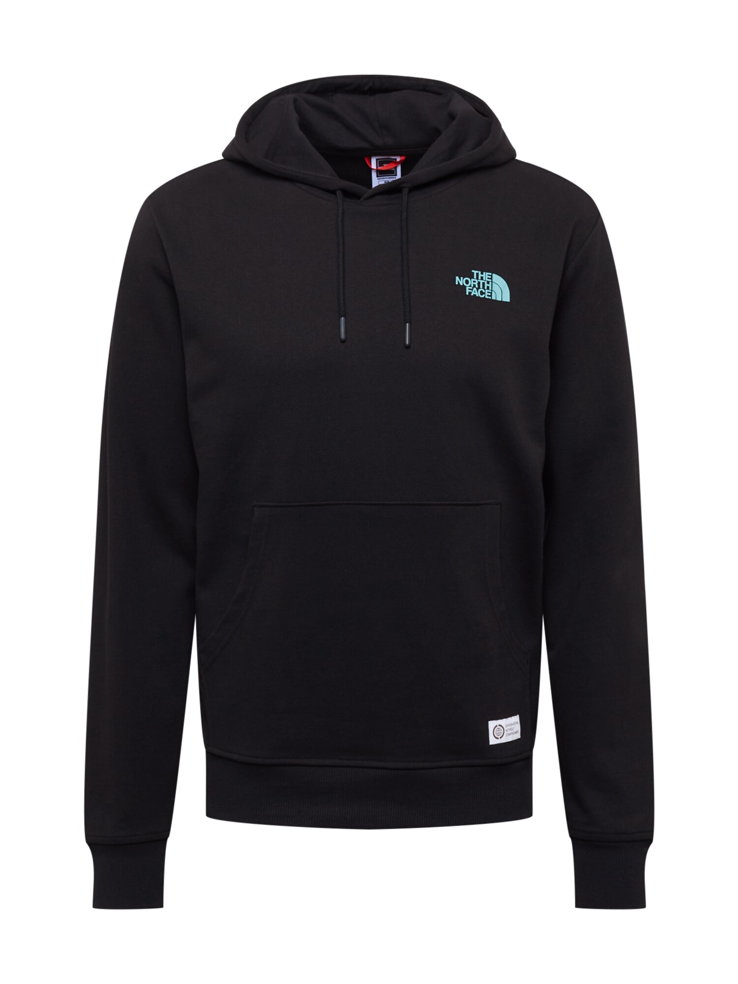THE NORTH FACE Tréning póló 'REGRIND'  fekete / türkiz / narancs