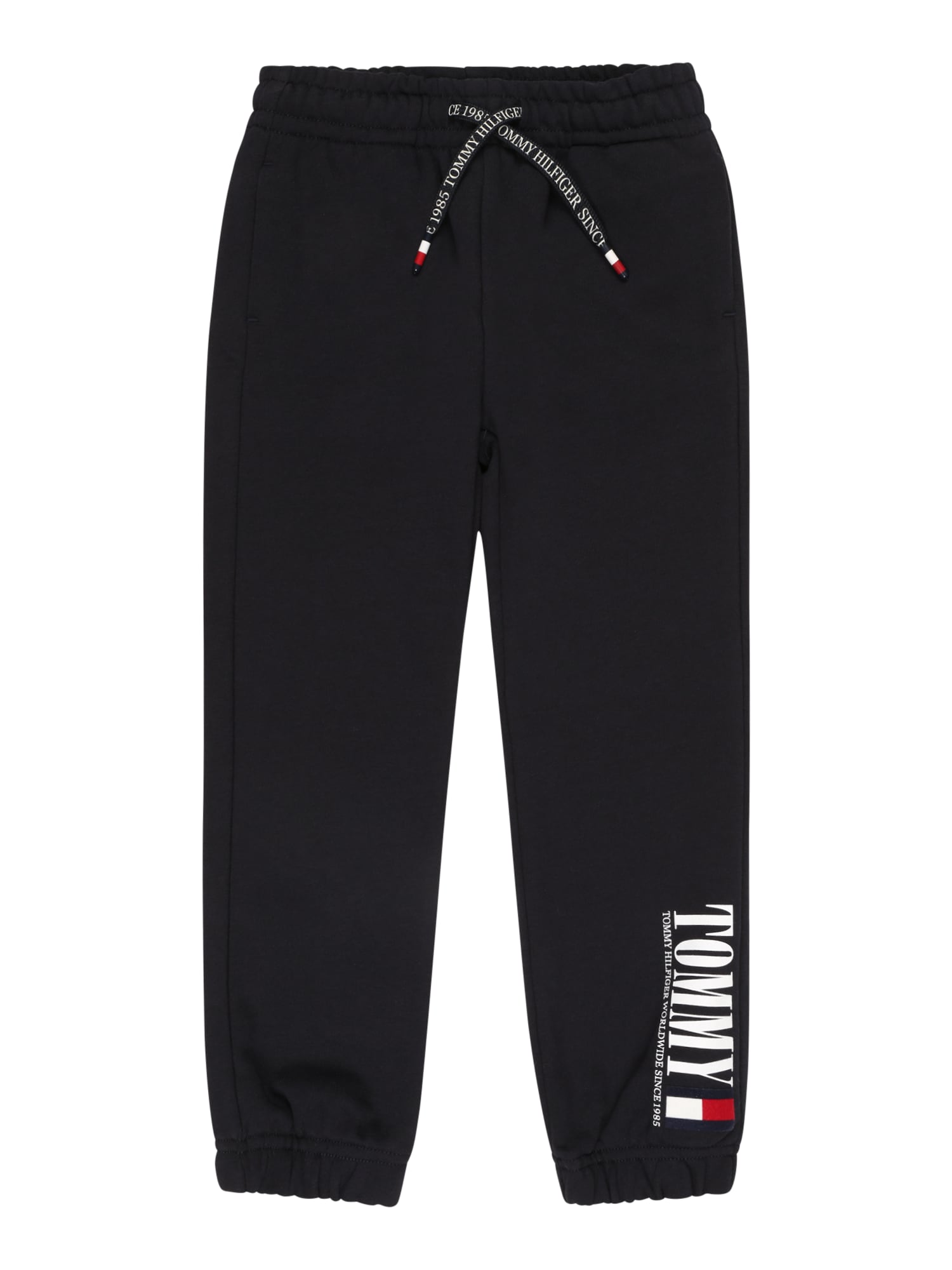TOMMY HILFIGER Nadrág  tengerészkék / fehér / piros