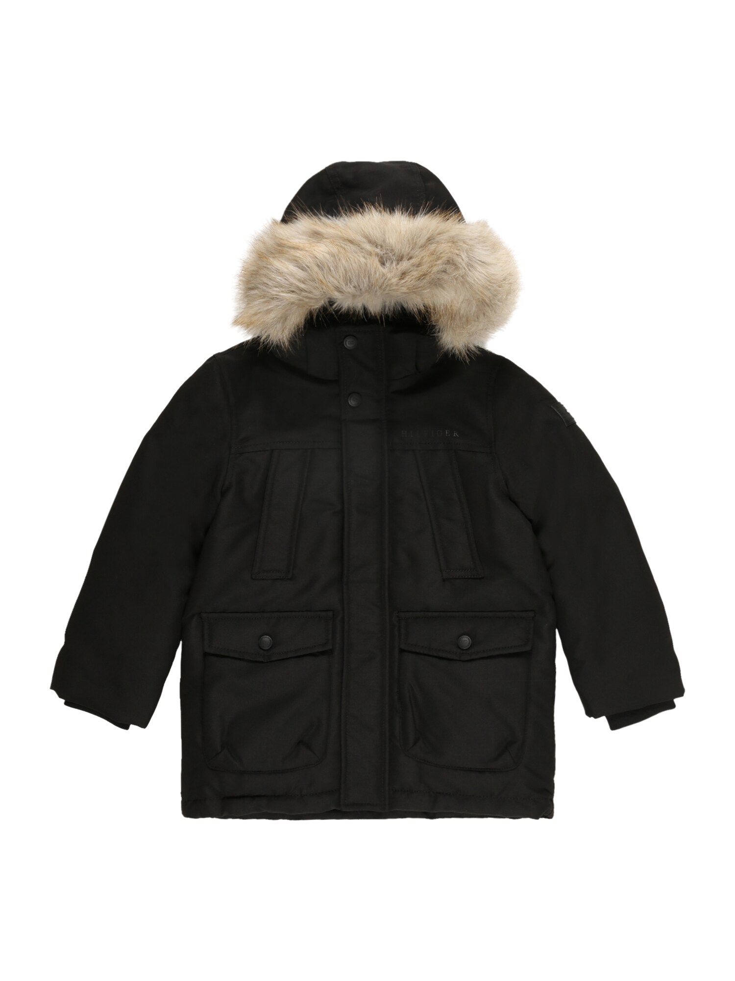 TOMMY HILFIGER Téli dzseki  fekete