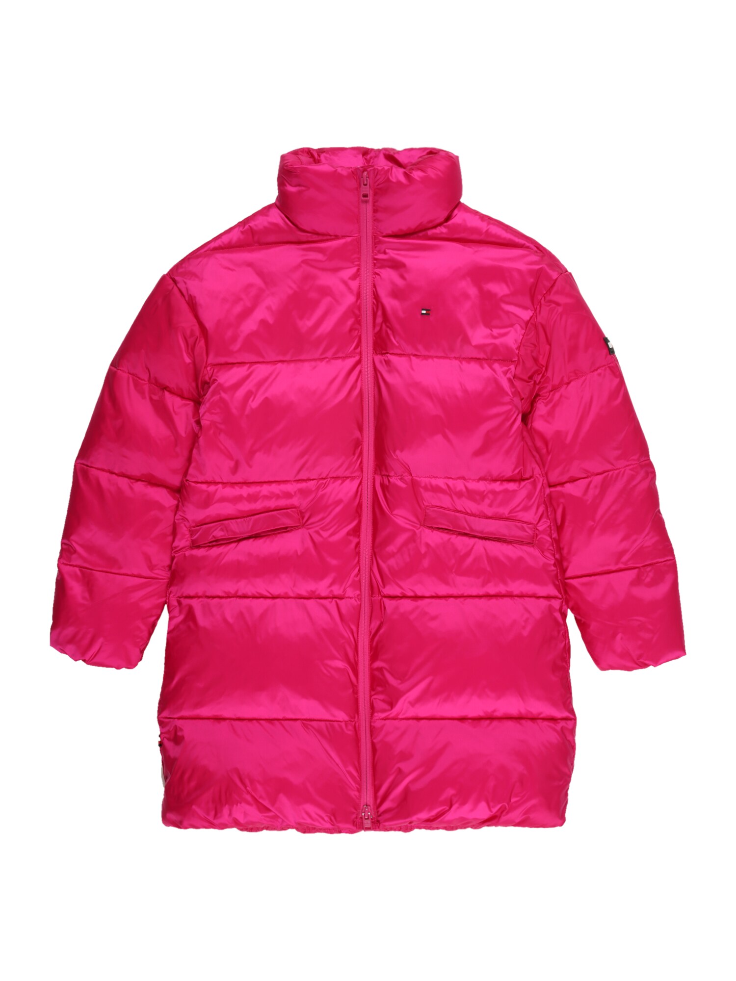 TOMMY HILFIGER Téli dzseki  fukszia / fehér / tengerészkék / piros