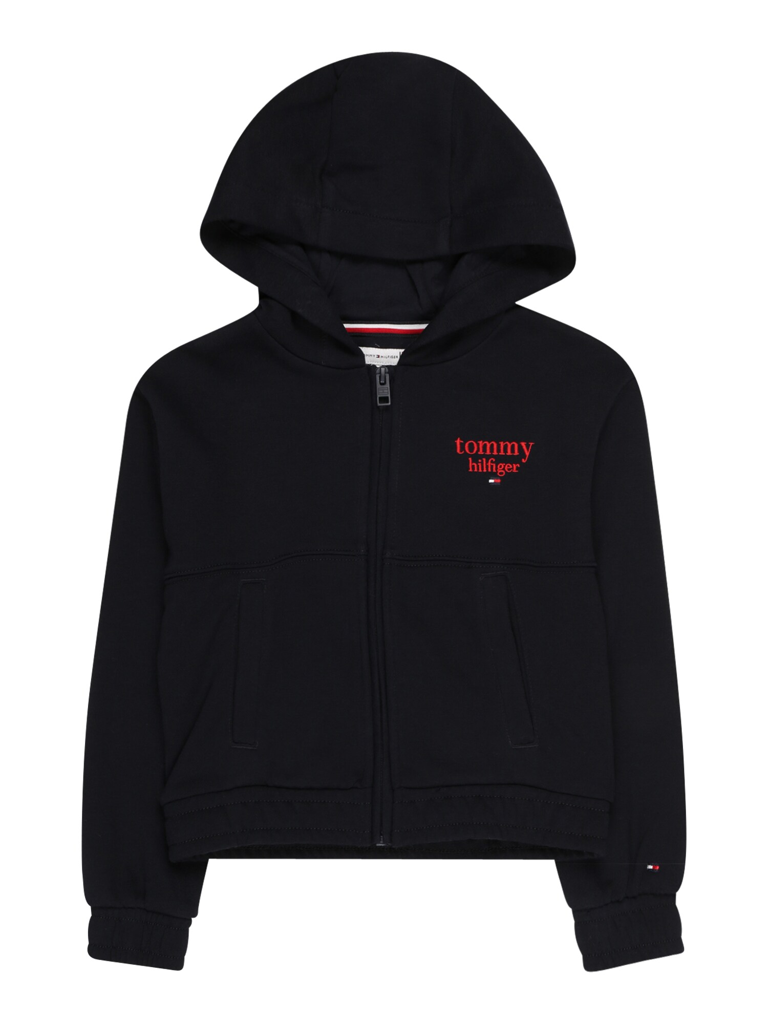 TOMMY HILFIGER Tréning dzseki  tengerészkék / piros