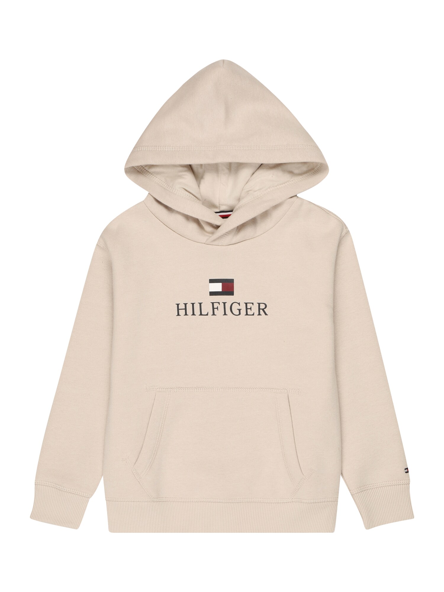 TOMMY HILFIGER Tréning póló  bézs / fekete / piros / fehér