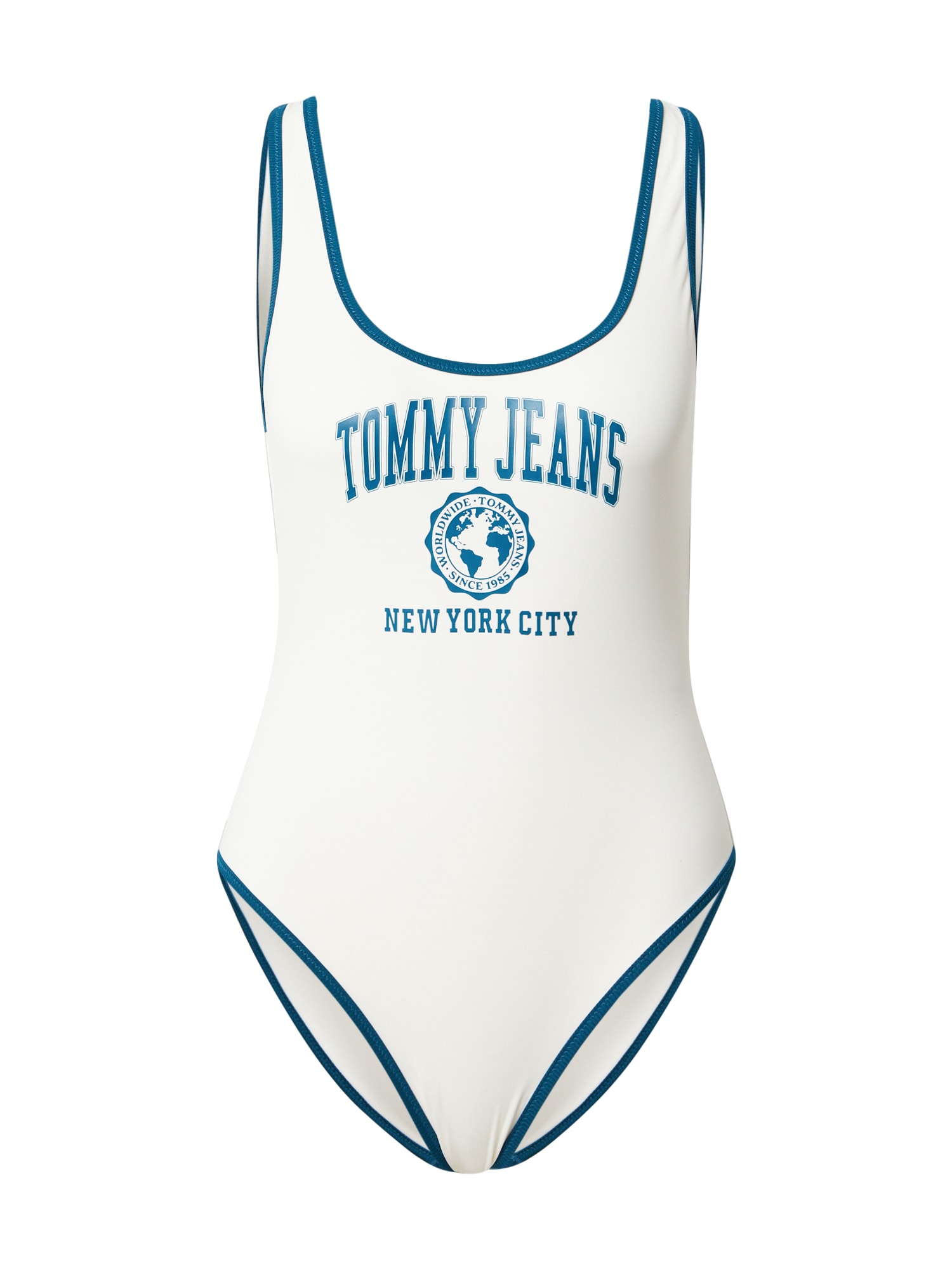 Tommy Hilfiger Underwear Fürdőruhák 'ONE PIECE'  fehér / benzin