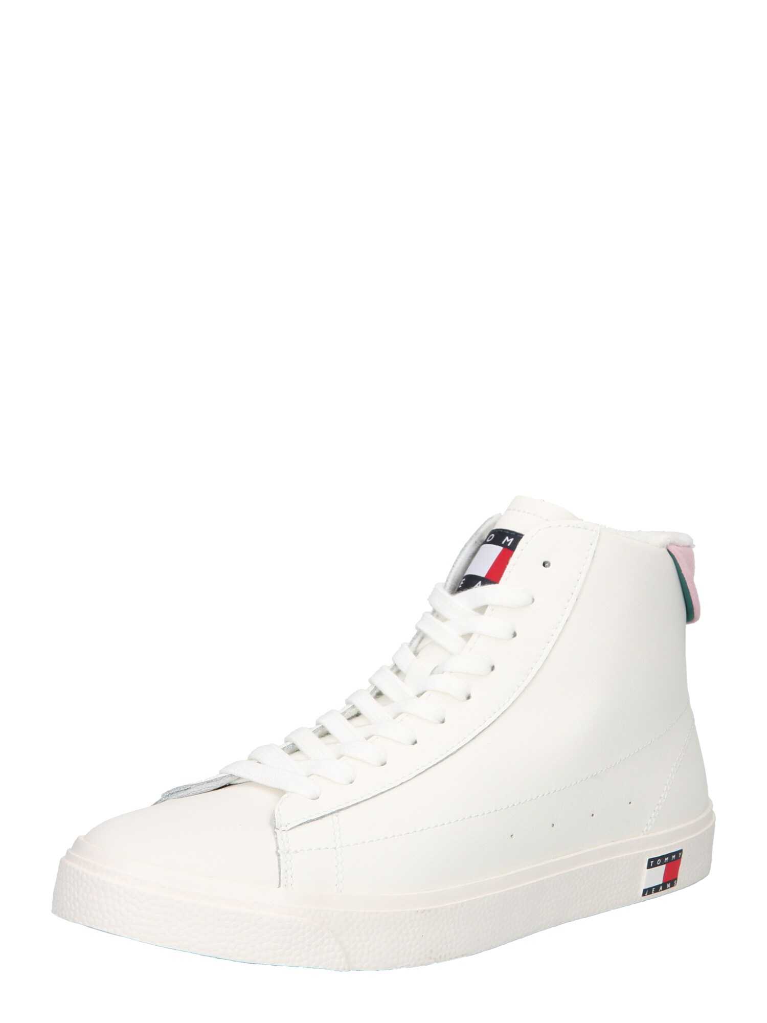 Tommy Jeans Magas szárú edzőcipők  krém / éjkék / tűzpiros / rózsaszín