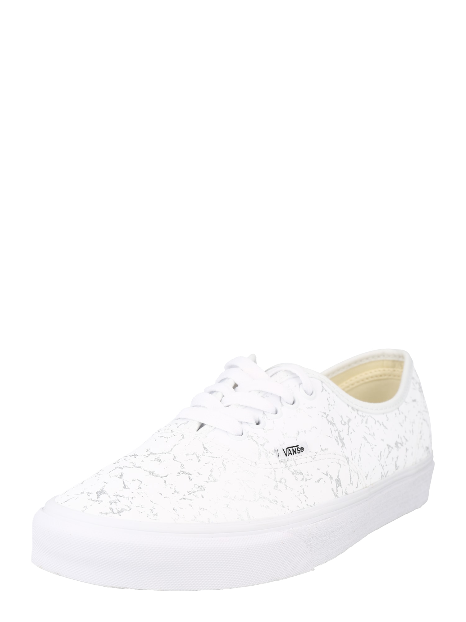 VANS Rövid szárú edzőcipők 'Authentic'  fehér / szürke / fekete
