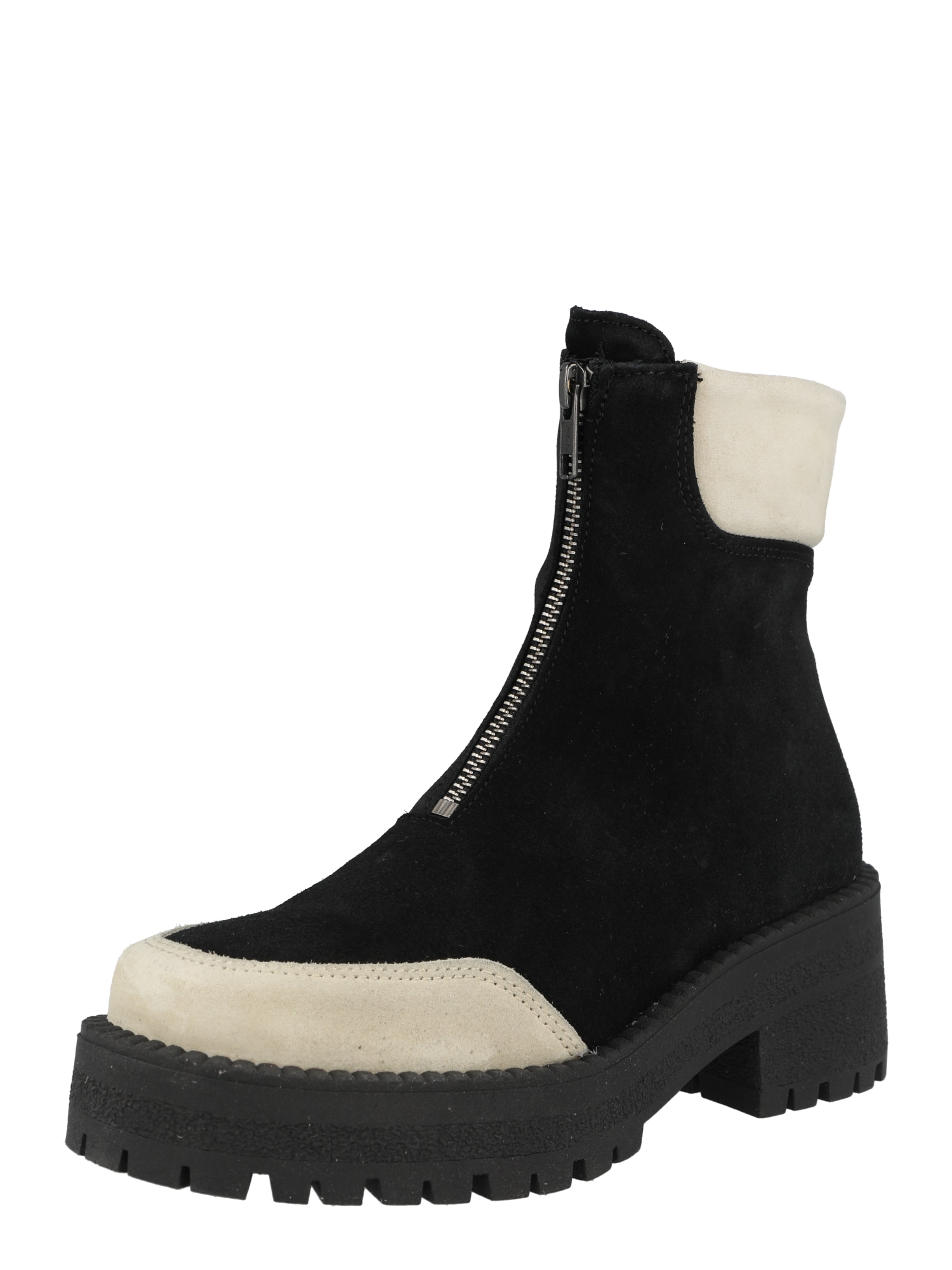 VERO MODA Bakancsok 'ELLY'  fekete / ekrü