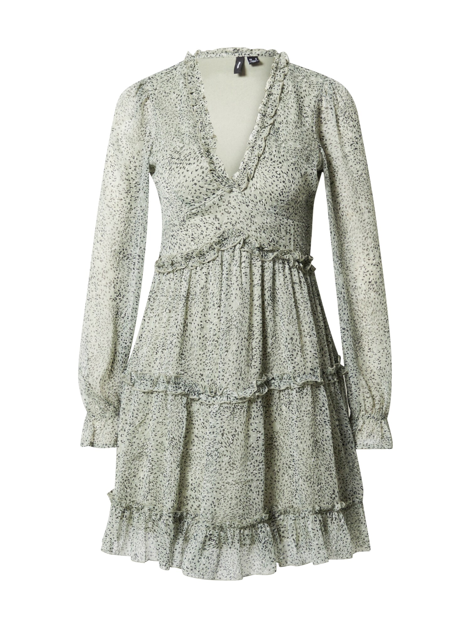 VERO MODA Ruha 'WONDA'  olíva / fekete / menta