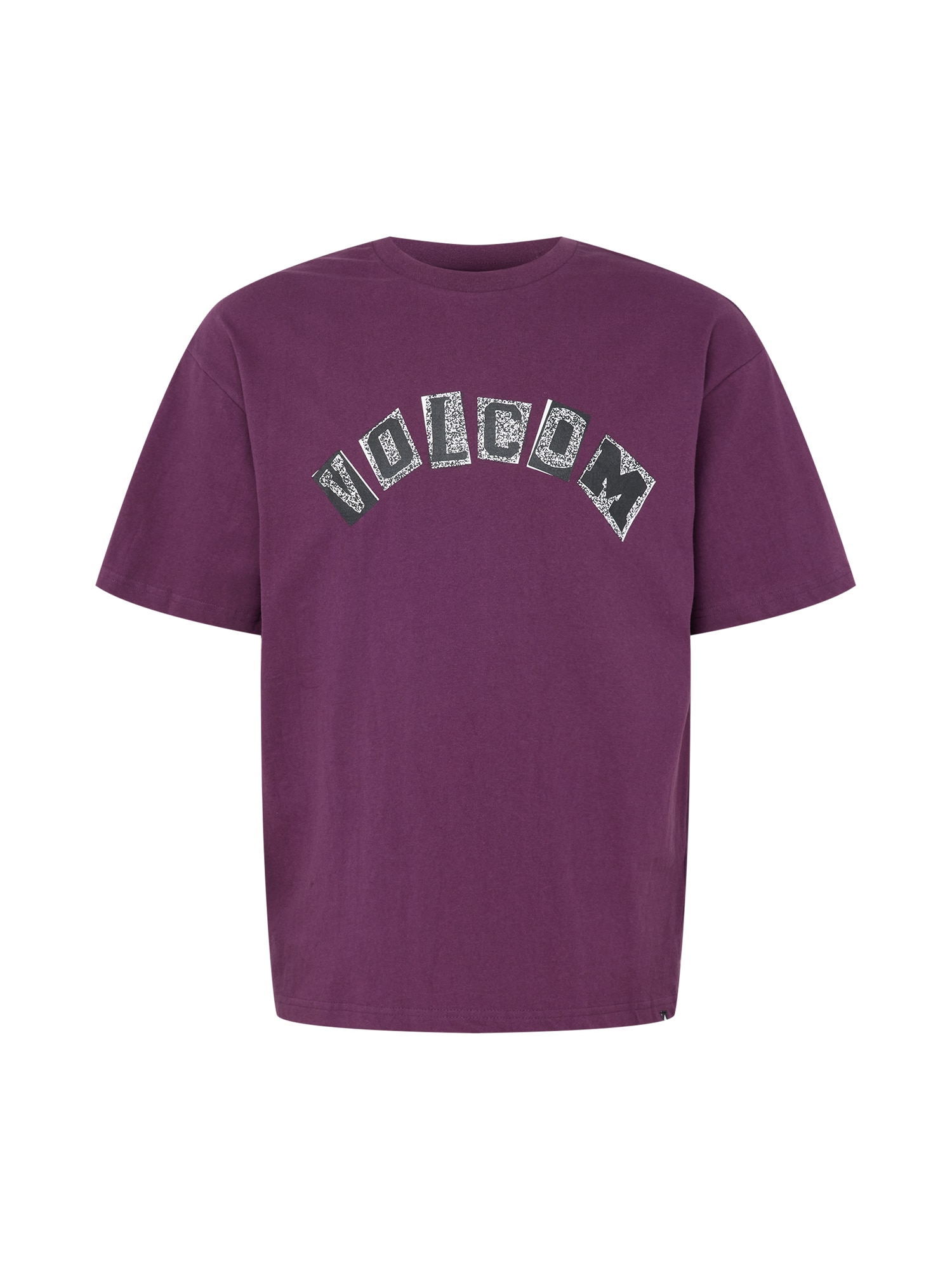 Volcom Póló 'HI SCHOOL'  bogyó / fehér / fekete