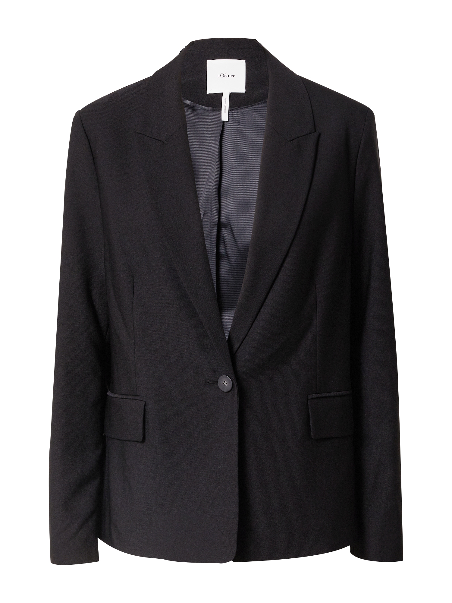 s.Oliver BLACK LABEL Blézer  fekete