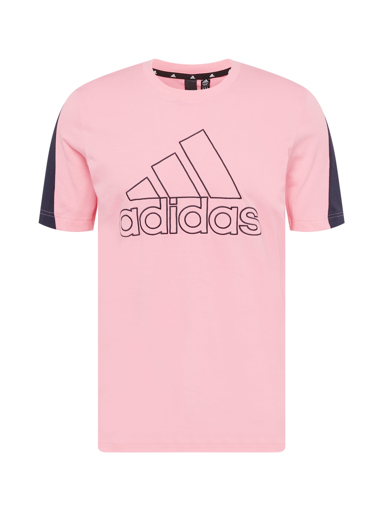 ADIDAS PERFORMANCE Funkcionális felső  rózsaszín / fekete