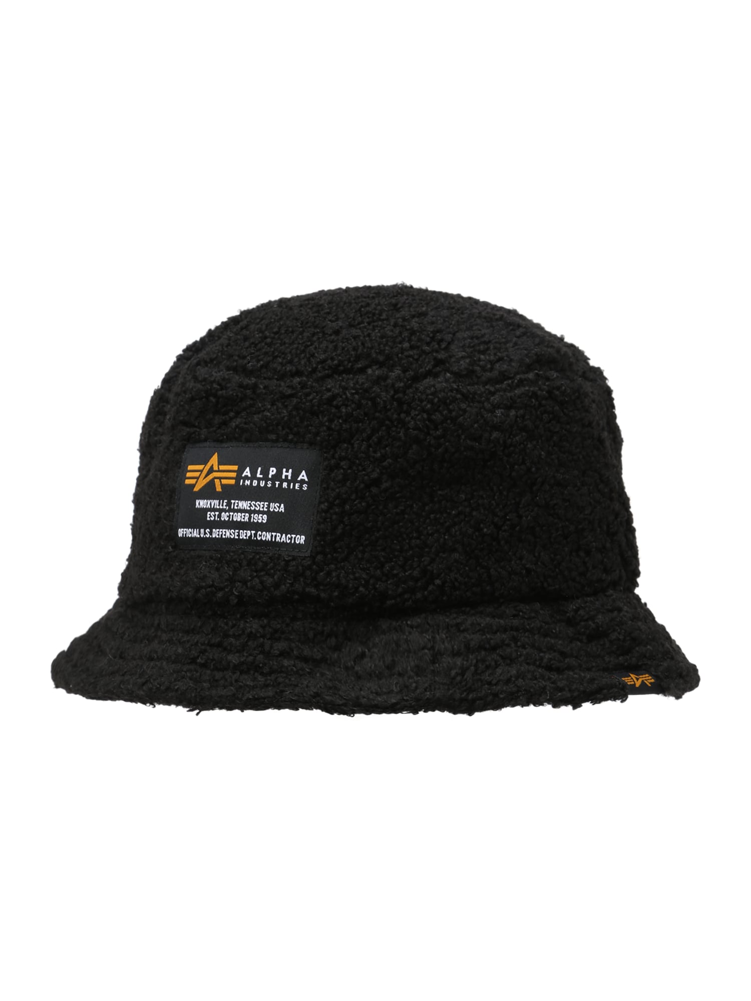 ALPHA INDUSTRIES Kalap  fekete / narancs / fehér