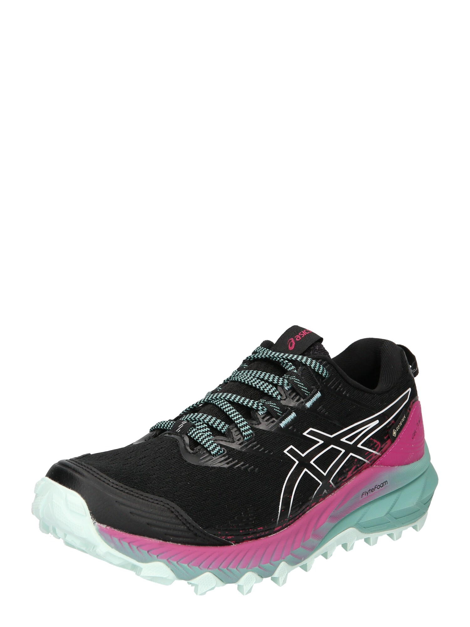 ASICS Futócipők 'Trabuco 10 G-TX'  lila / fehér / fekete / menta