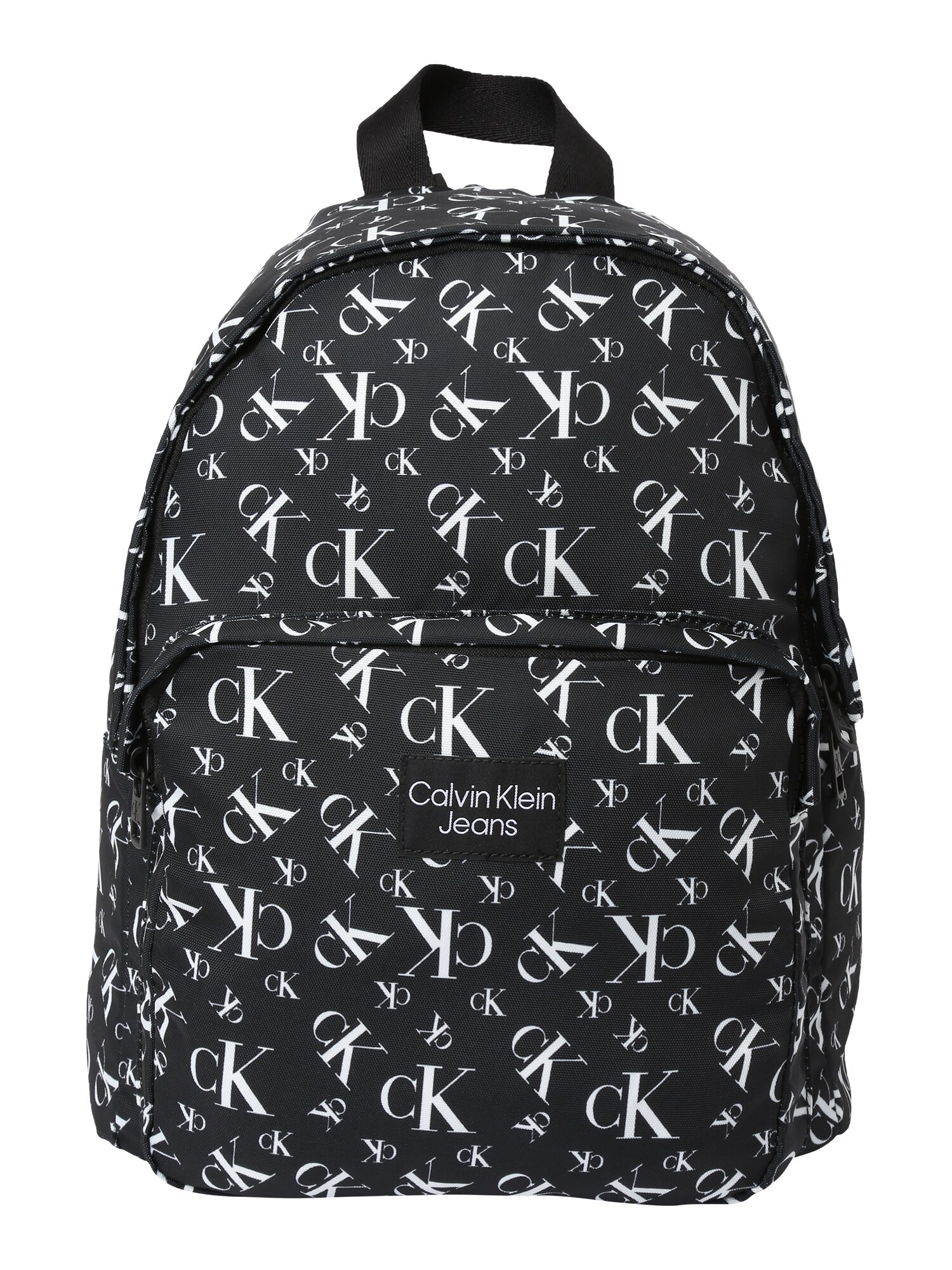 Calvin Klein Jeans Hátizsák  fekete / fehér