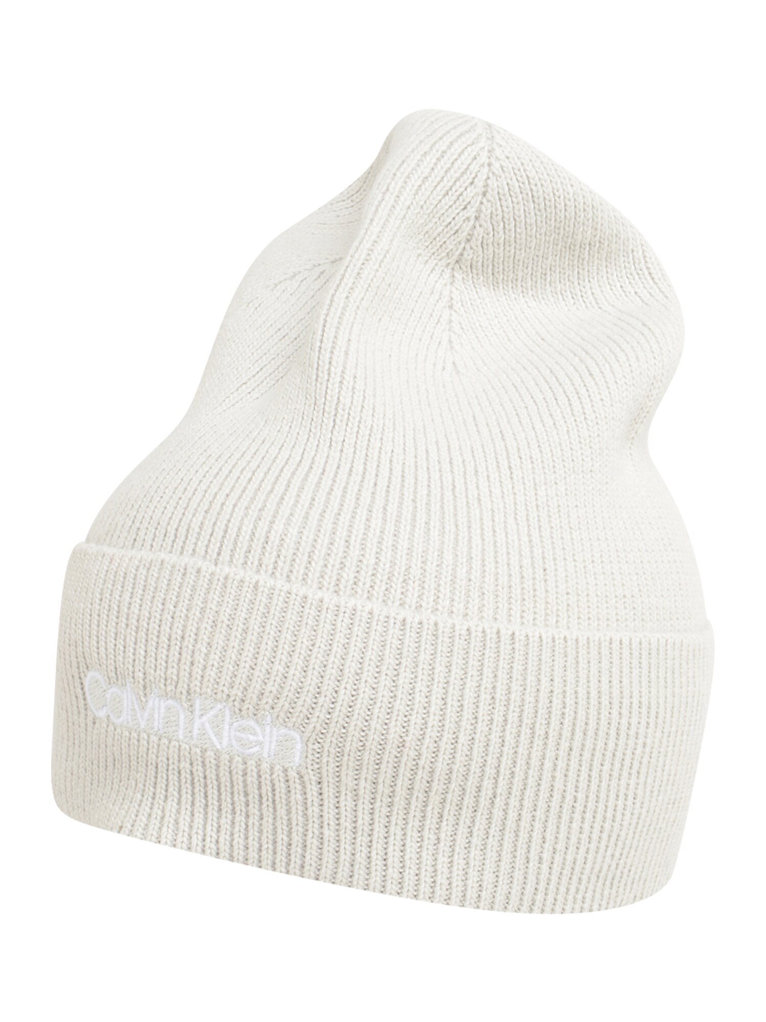Calvin Klein Sapka  világosszürke / fehér
