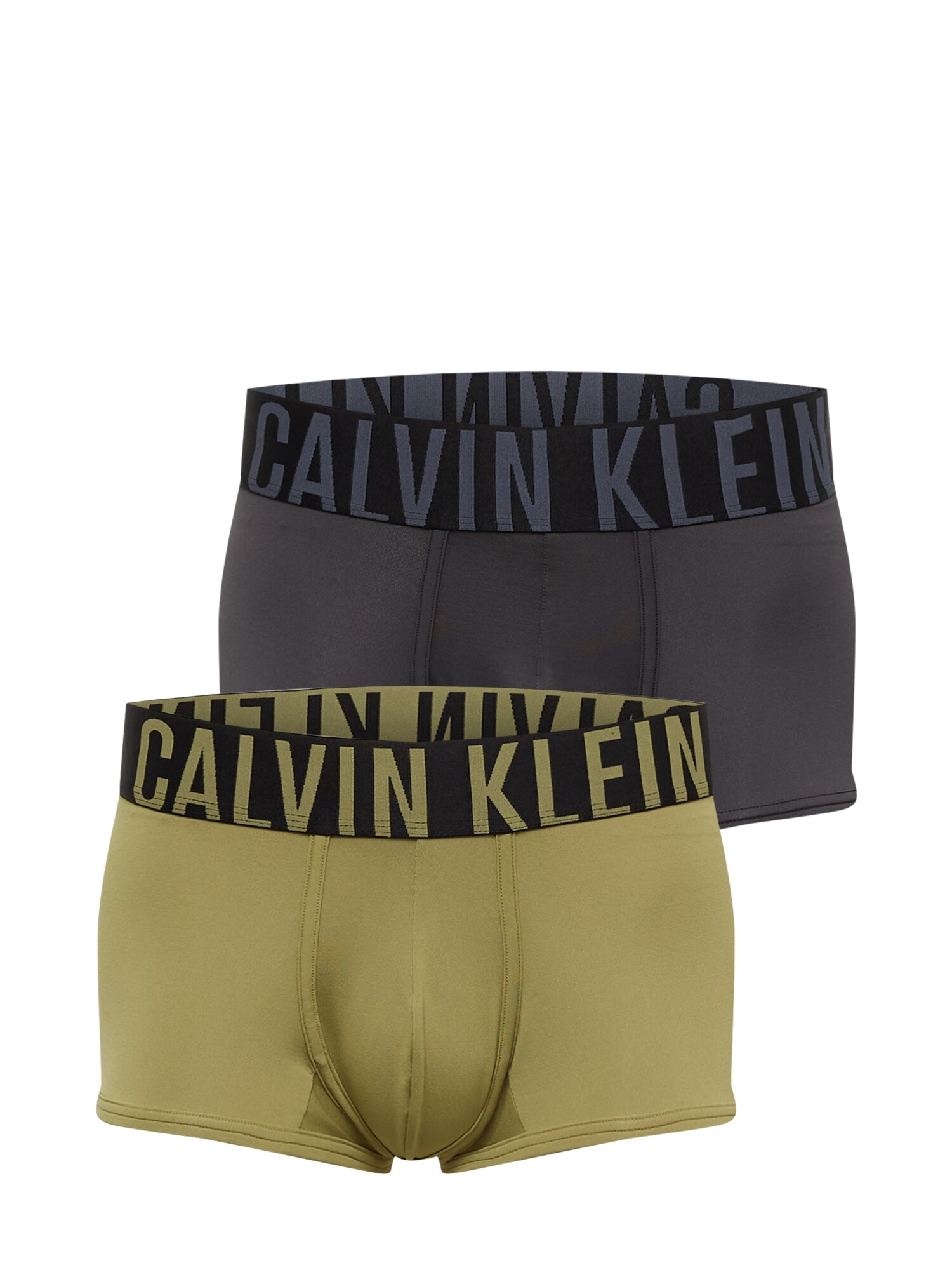 Calvin Klein Underwear Boxeralsók 'Intense Power'  fekete / sötétszürke / nád