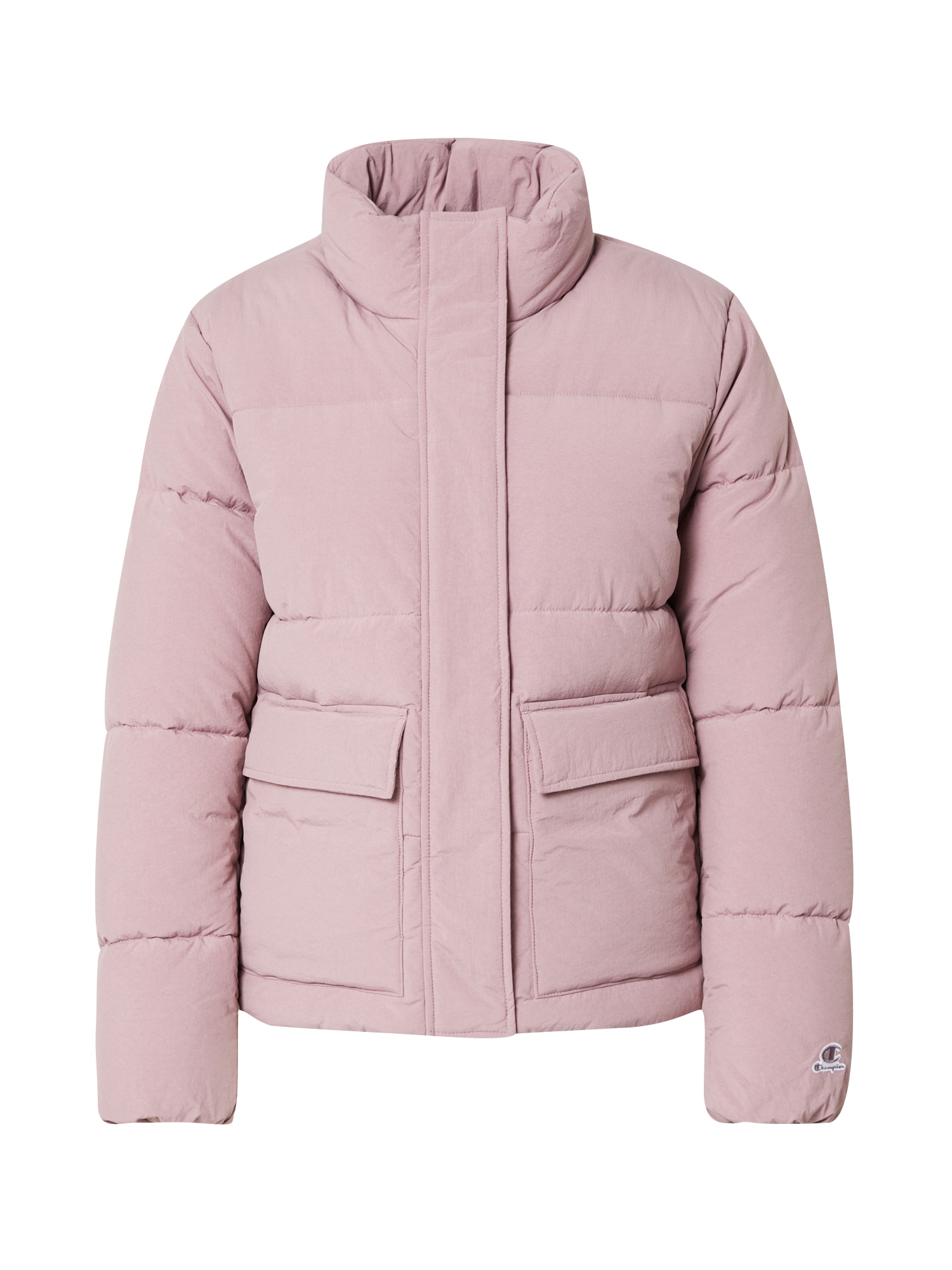 Champion Authentic Athletic Apparel Téli dzseki  fáradt rózsaszín / fehér
