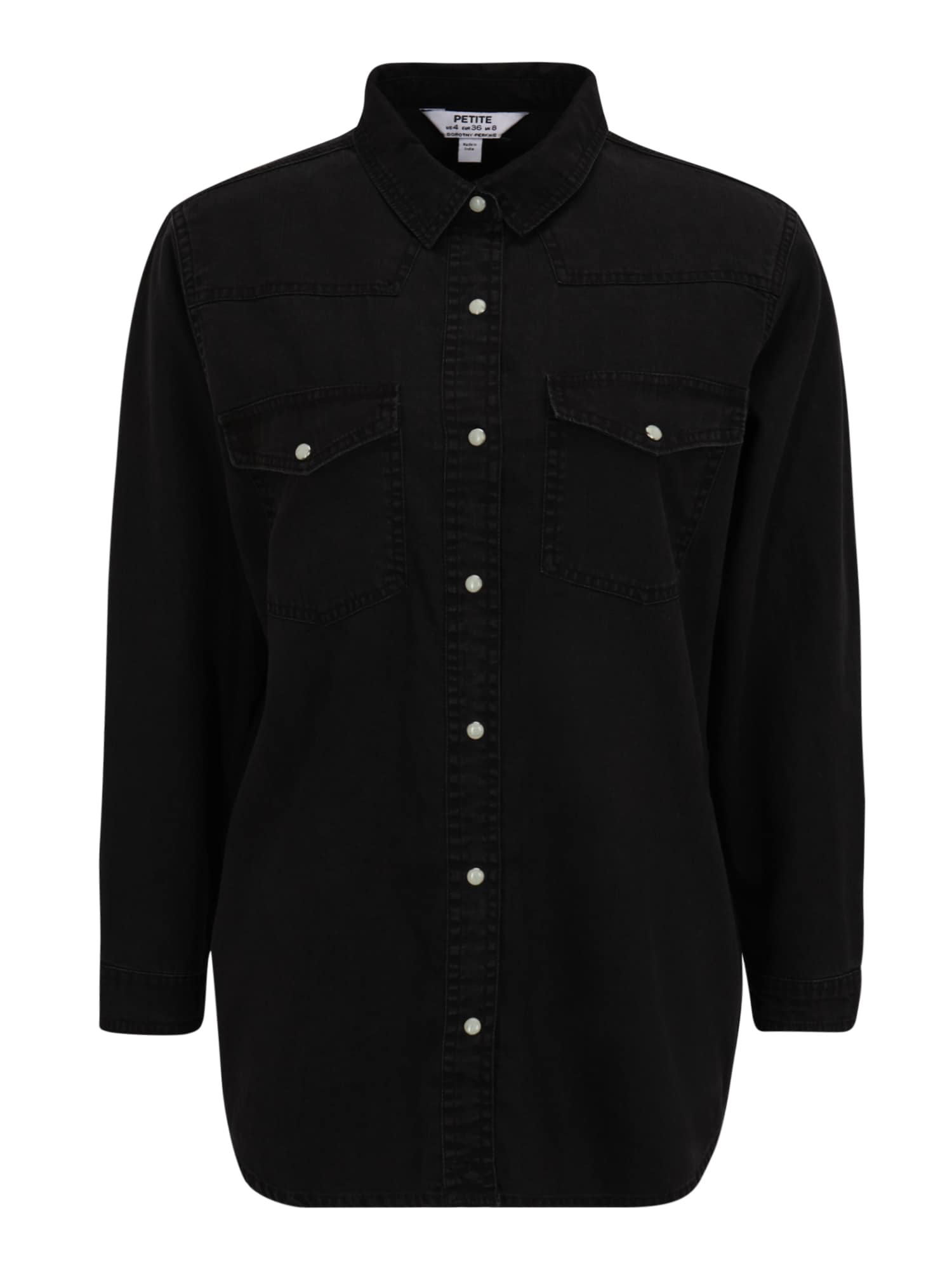 Dorothy Perkins Petite Blúz  fekete