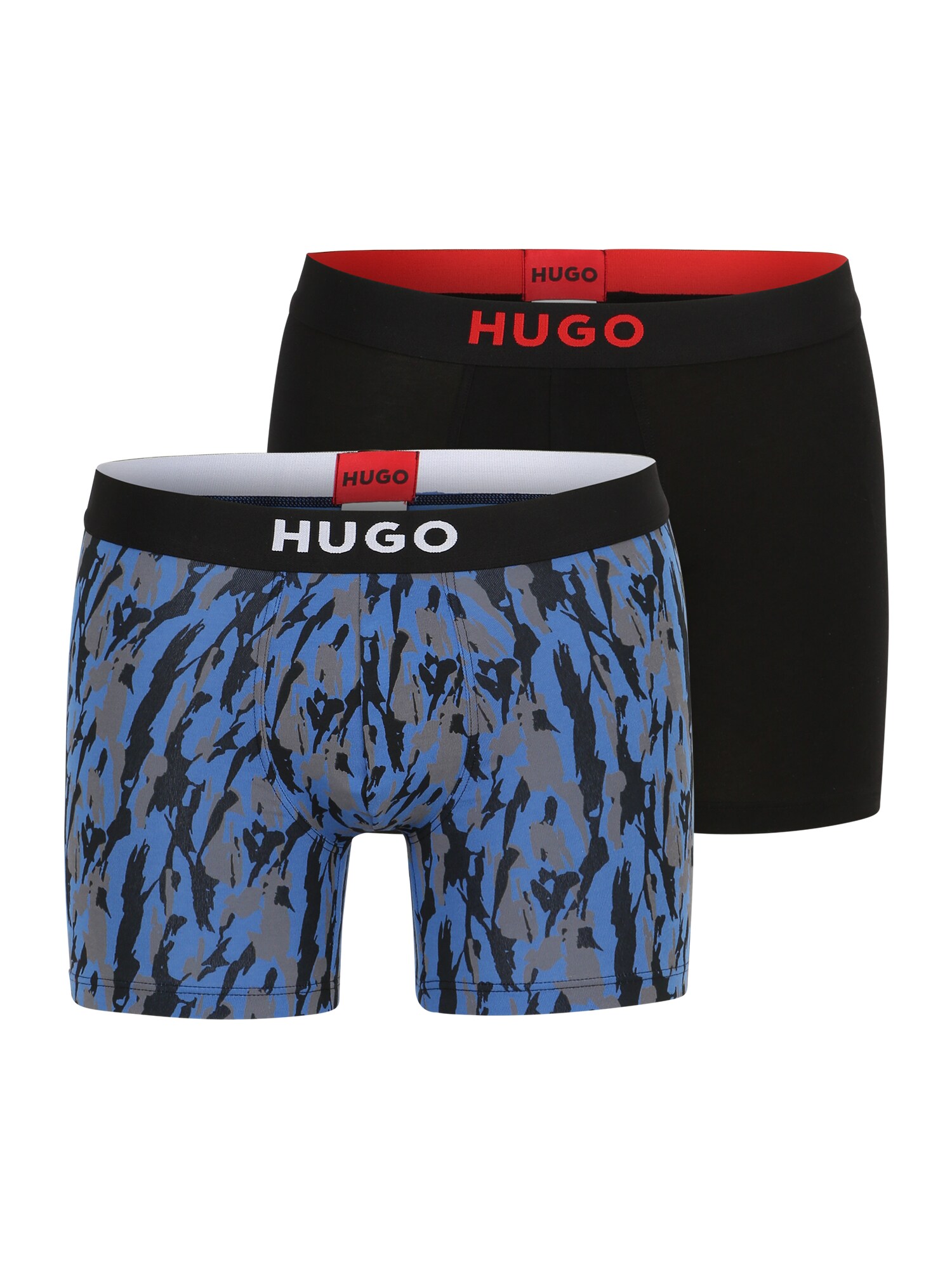HUGO Boxeralsók  kék / vegyes színek / fekete