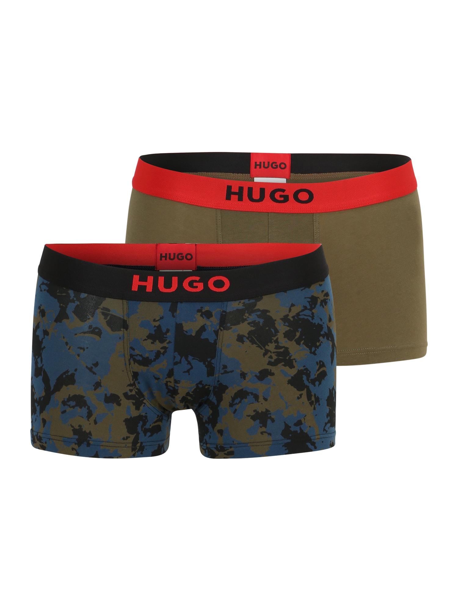HUGO Boxeralsók  olíva / homár / tengerészkék / fekete