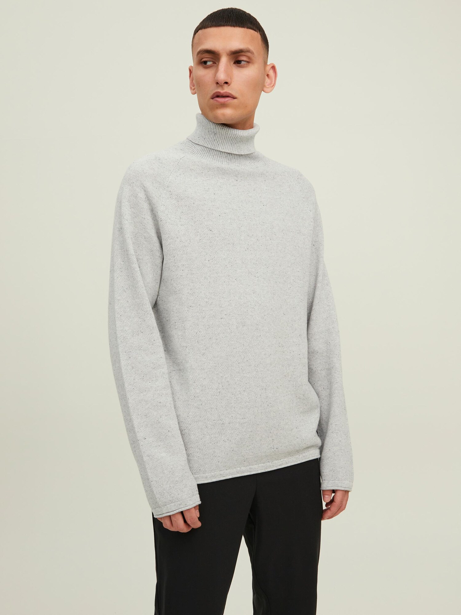JACK & JONES Pulóver 'Hill'  világosszürke