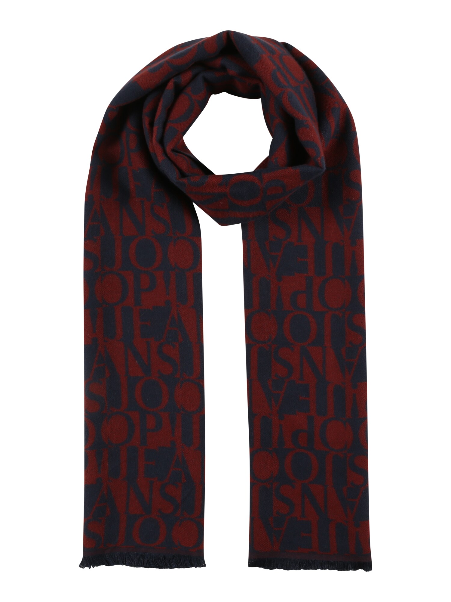JOOP! Jeans Sál  sötétvörös / tengerészkék